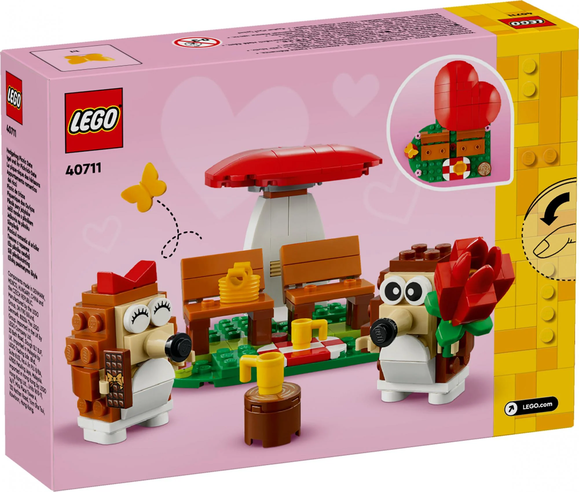 LEGO 40711 Iconic Hedgehog and her Picnic Date