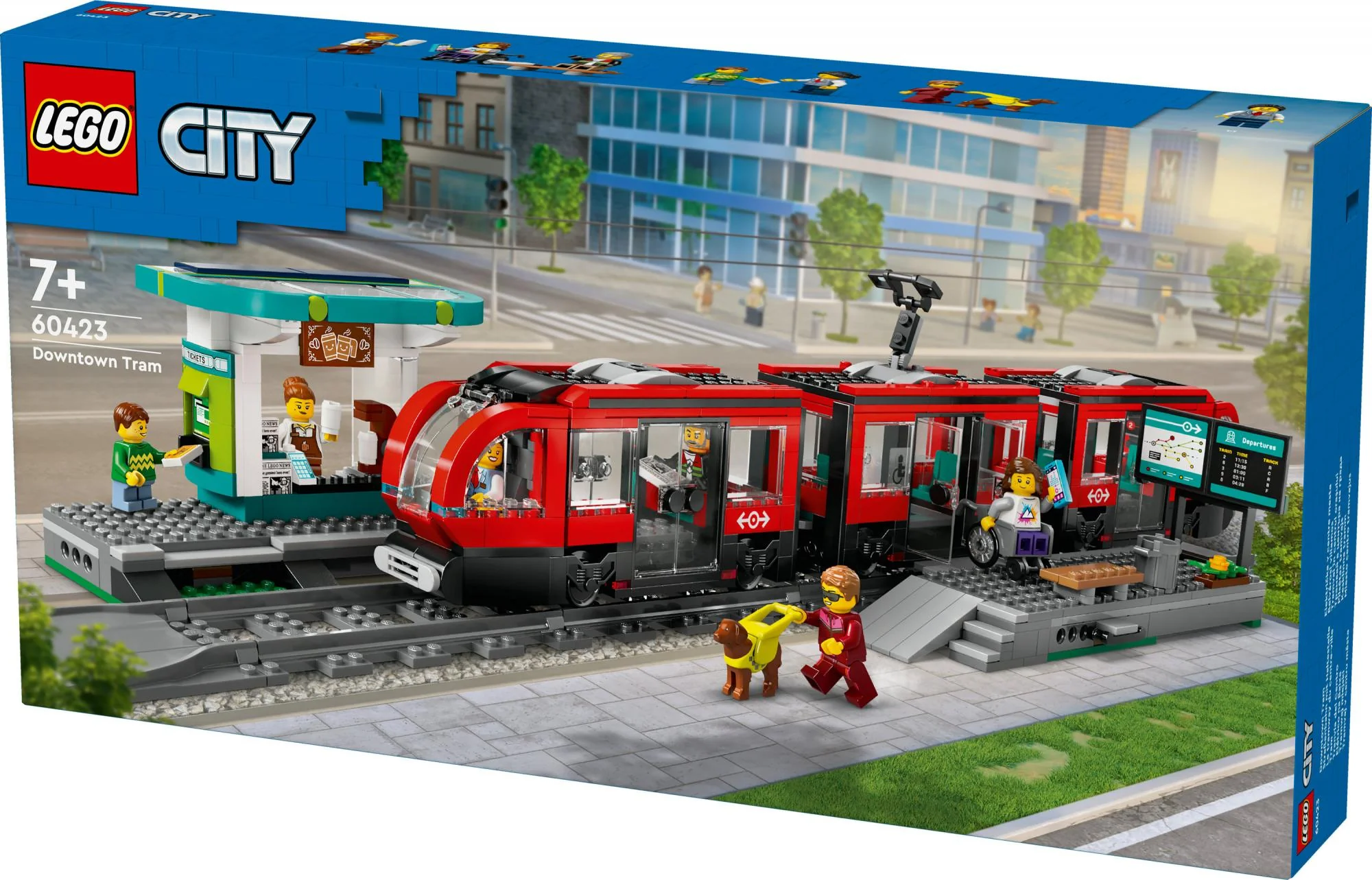 LEGO 60423 City Tram with Stop