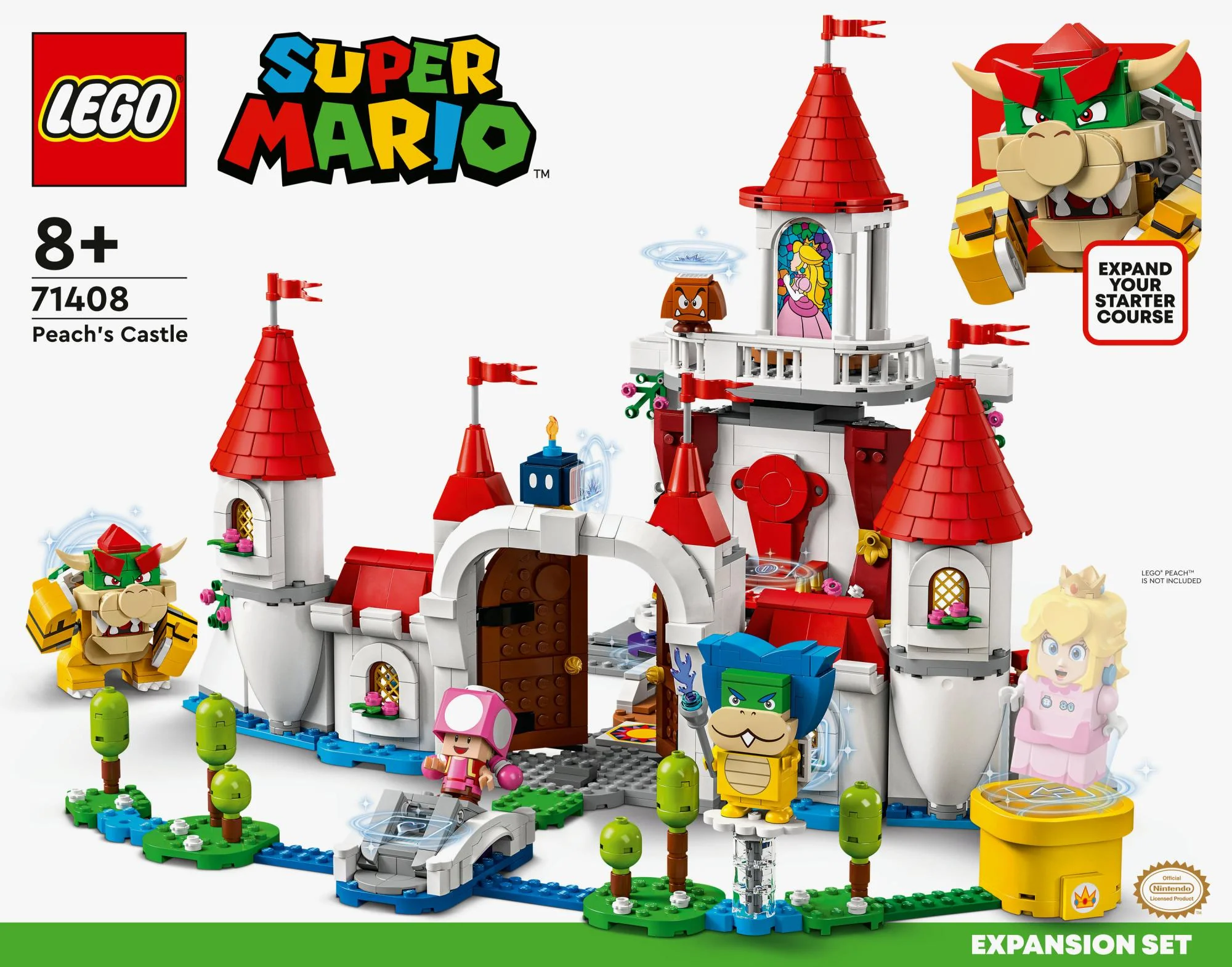 LEGO Super Mario - Peach's Castle Expansion Set (71408)