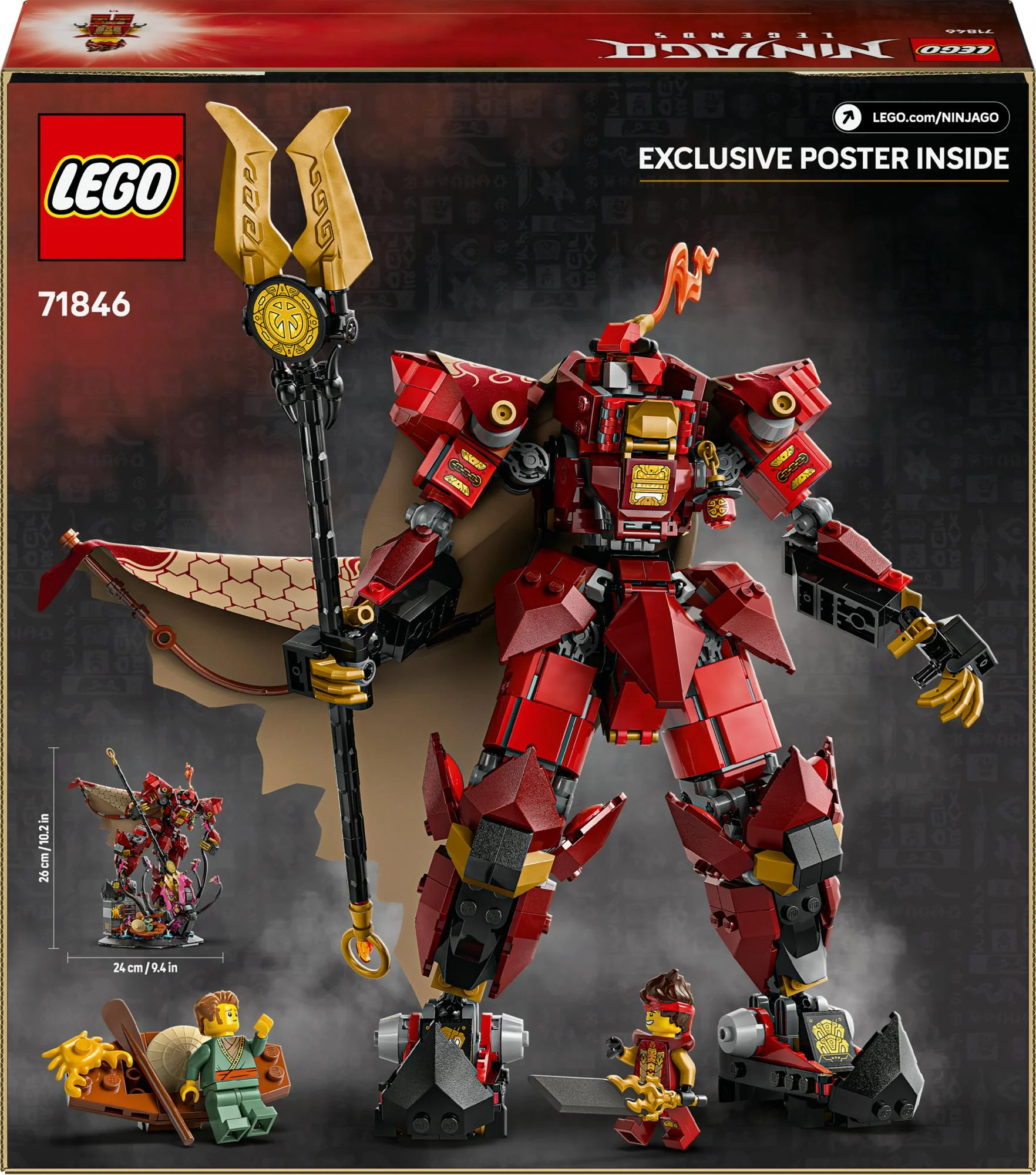 LEGO 71846 Ninjago The Fire Knight Mech