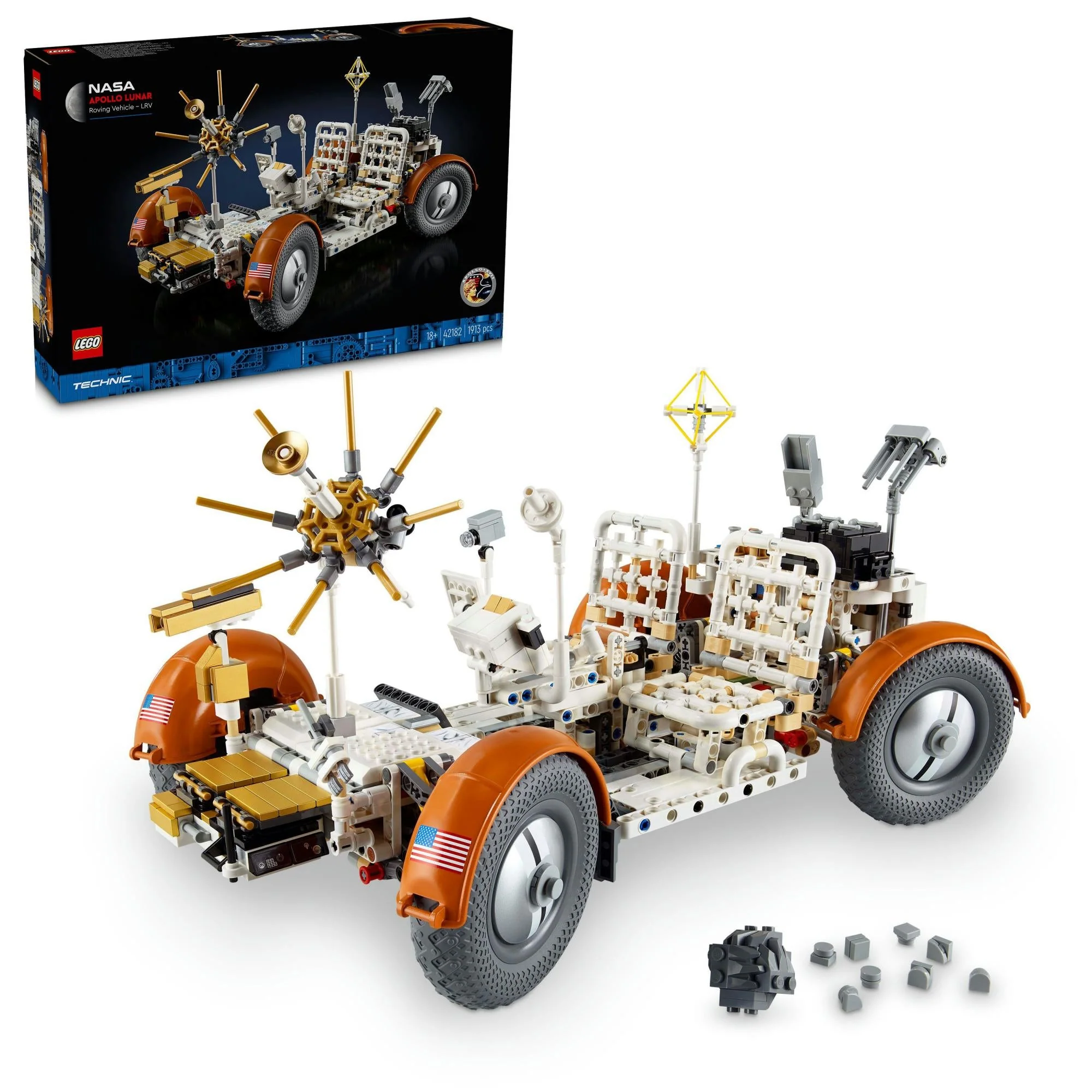 LEGO 42182 Technic NASA Apollo Lunar Roving Vehicle (LRV)