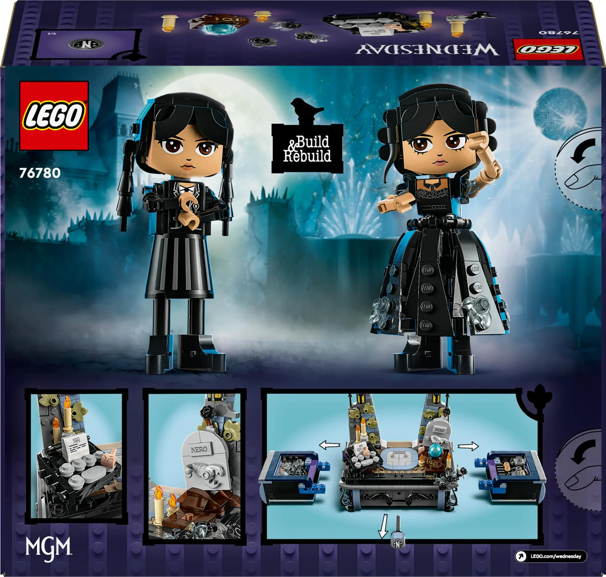 LEGO 76780 Wednesday - Wednesday Addams