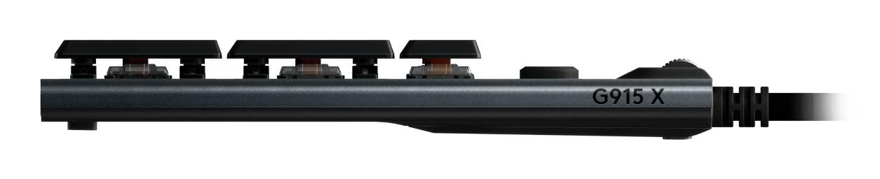 Logitech - G915 X Low-Profle Wired Gaming Keyboard