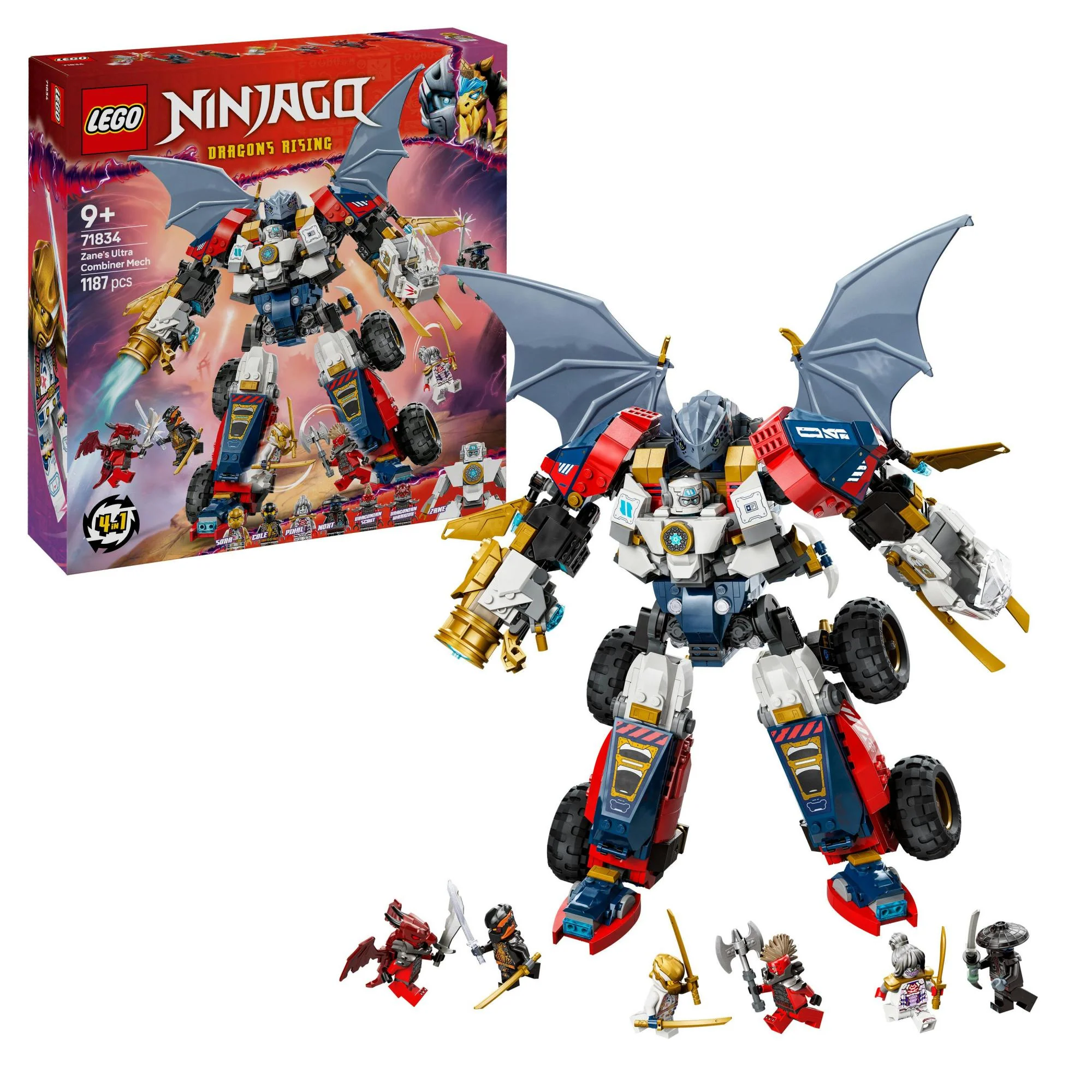 LEGO 71834 Ninjago Zane's Ultra Combo Mech