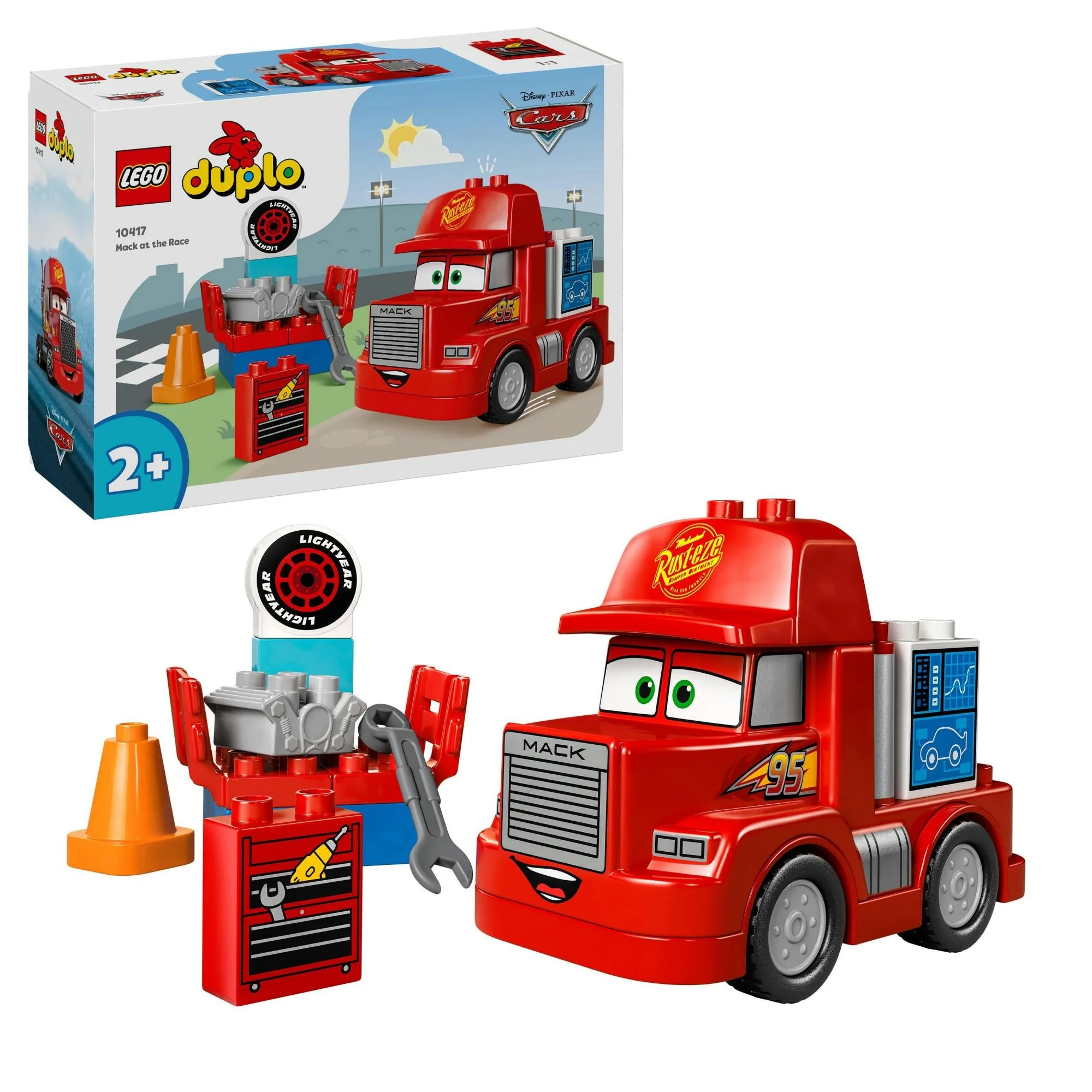 LEGO 10417 DUPLO Disney Mack Racing (red)
