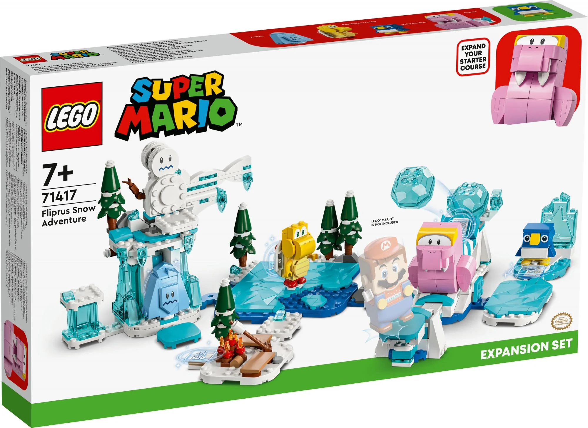 LEGO Super Mario -Fliprus Snow Adventure Expansion Set  (71417)