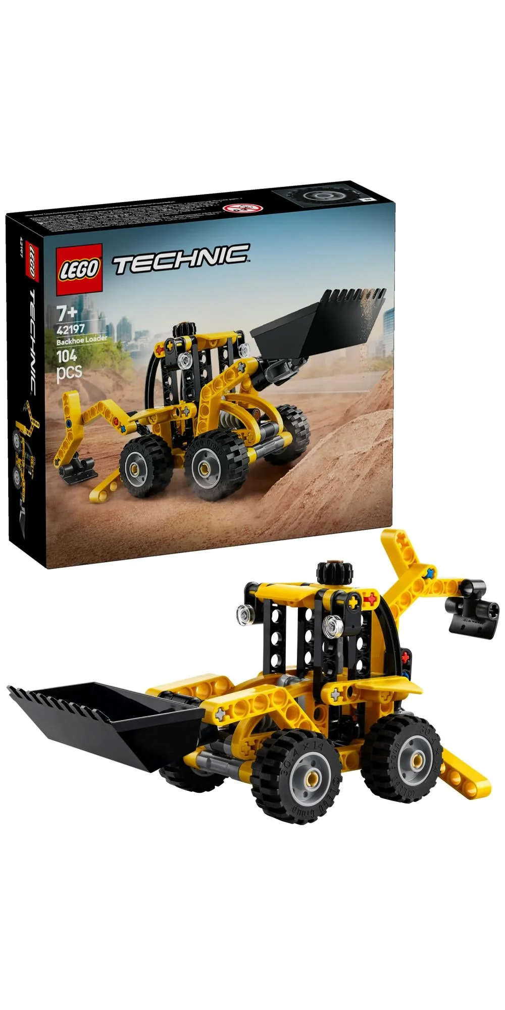 LEGO 42197 Technic Backhoe Loader