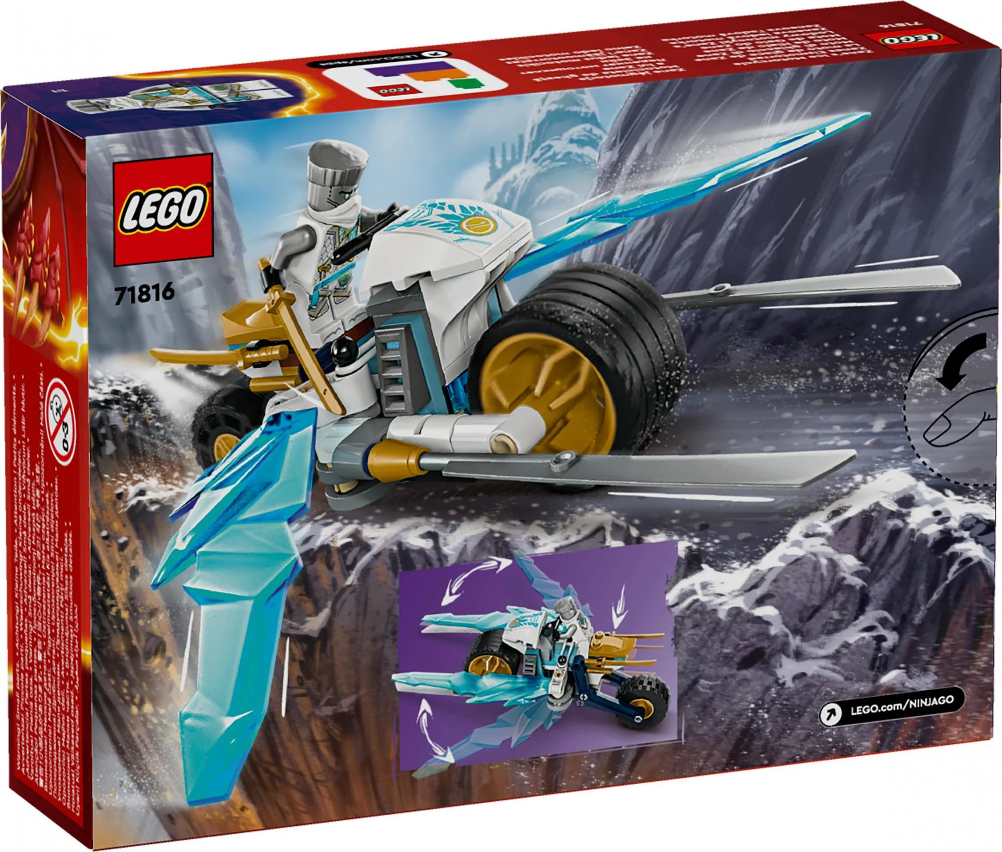 LEGO 71816 Ninjago Zane's Ice Bike