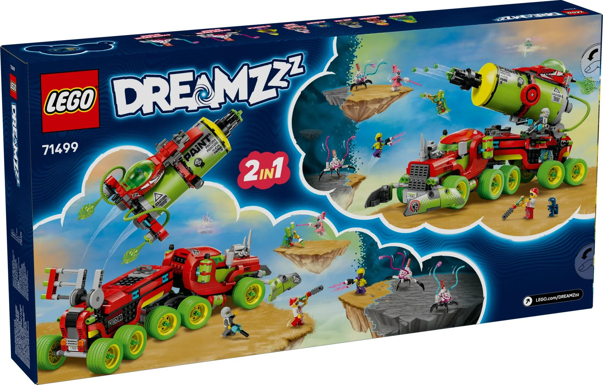 LEGO 71499 DREAMZz Mateo's Spray Can Truck