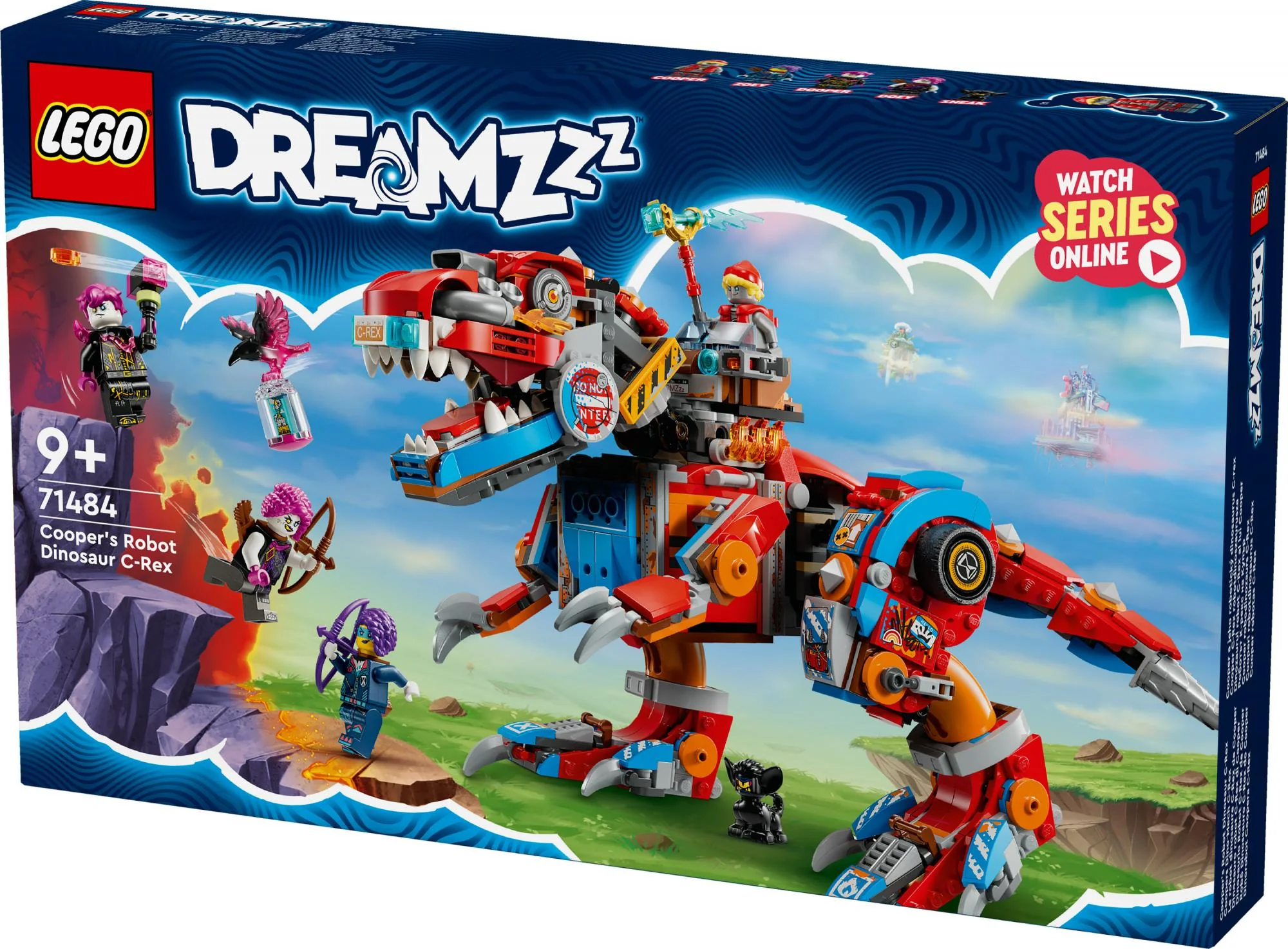 LEGO 71484 DREAMZzz Cooper's Dino-Mech C-Rex
