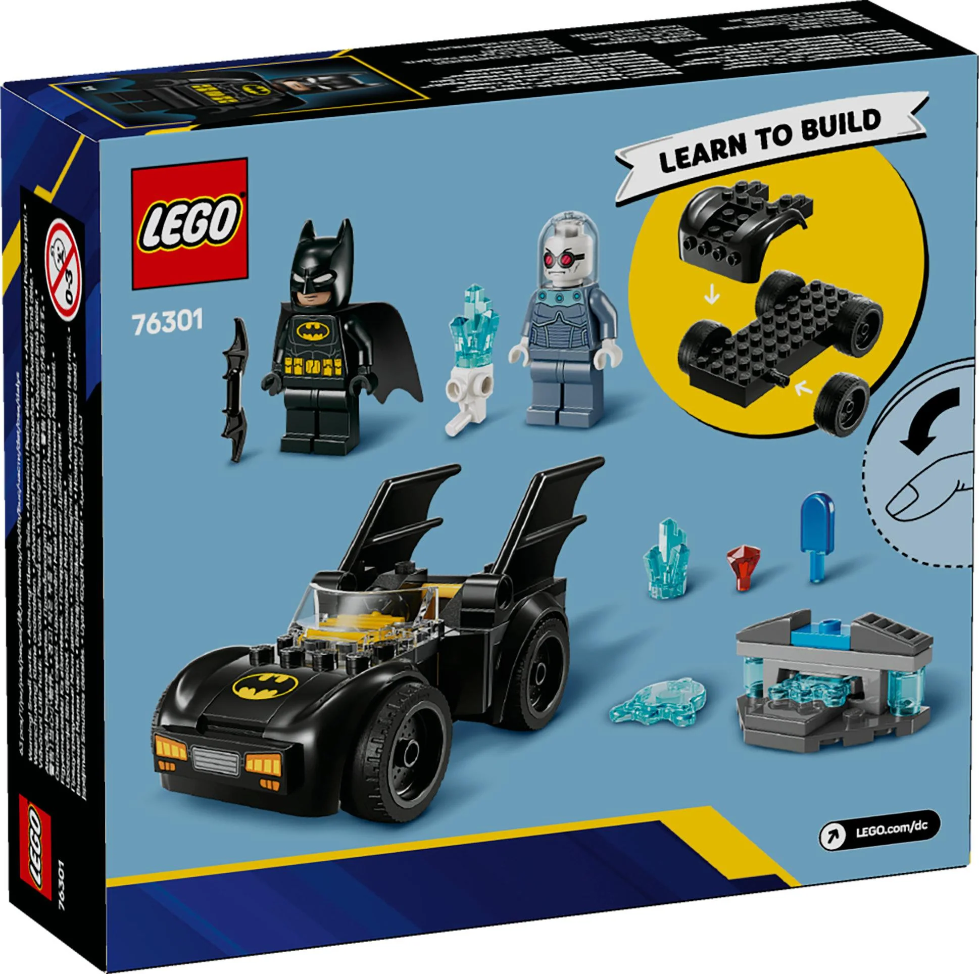 LEGO 76301 DC Super Heroes Batman & Batmobile vs. Mr. Freeze