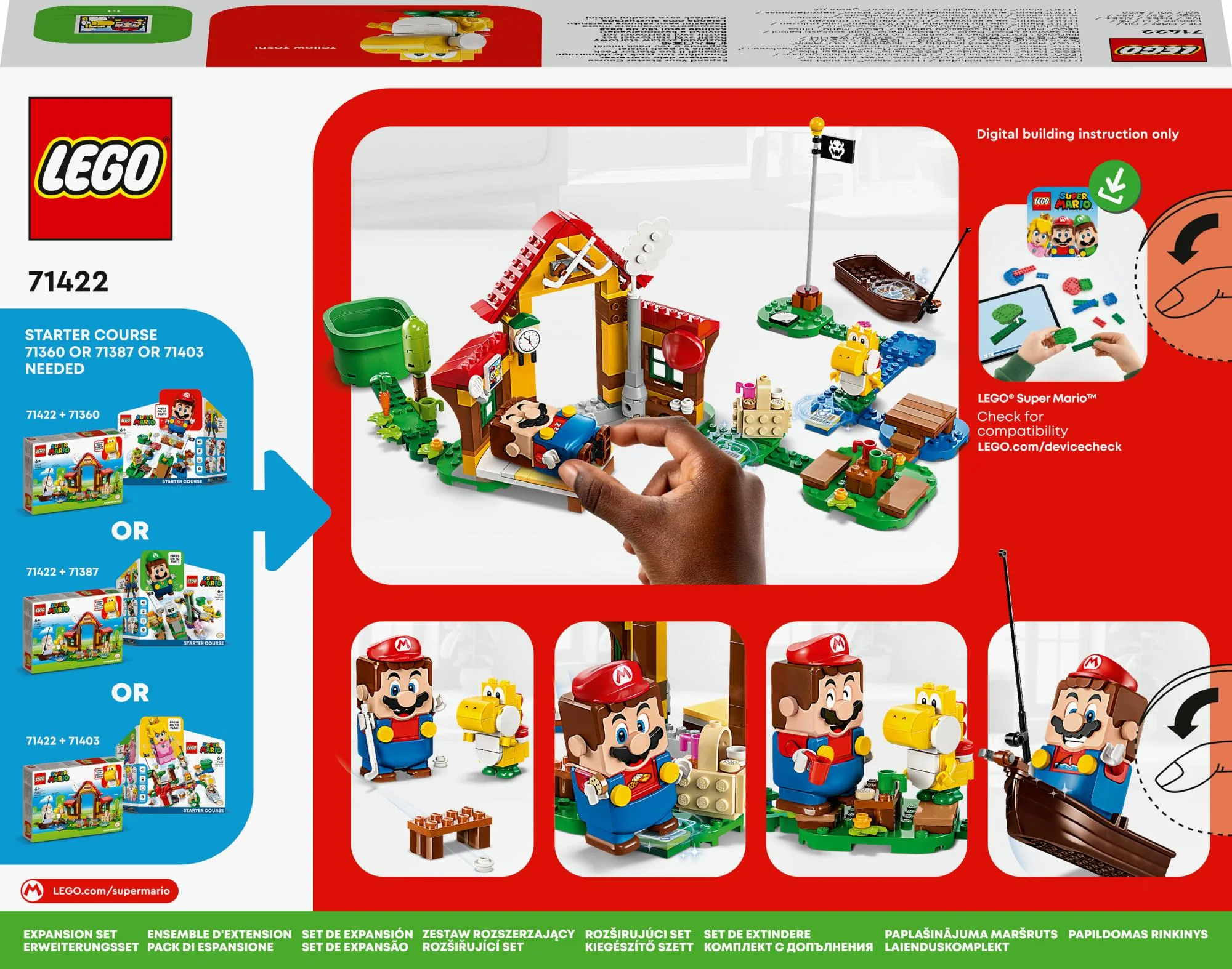 LEGO Super Mario - Picnic at Mario's House Expansion Set (71422)