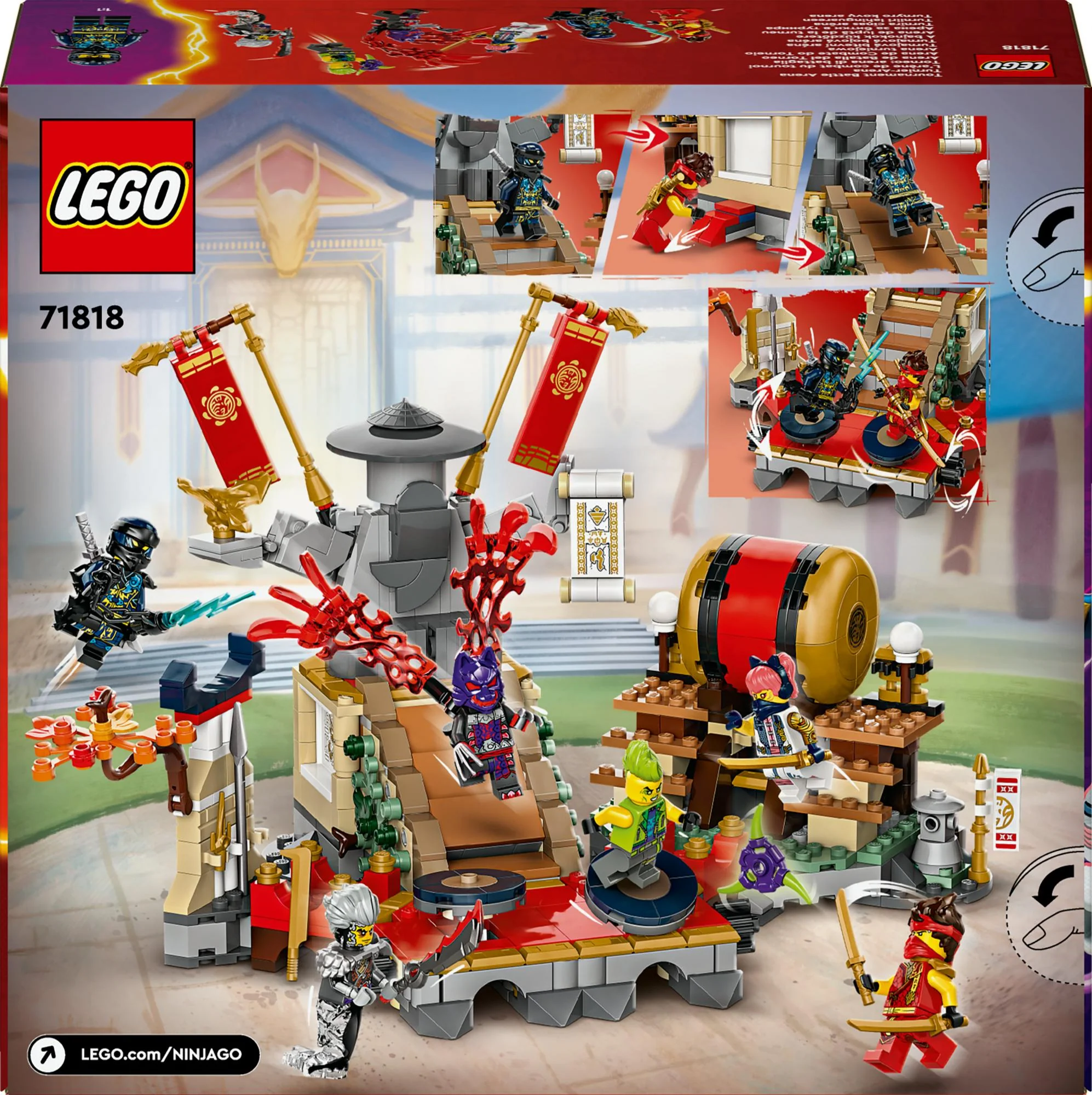 LEGO 71818 Ninjago Tournament Arena