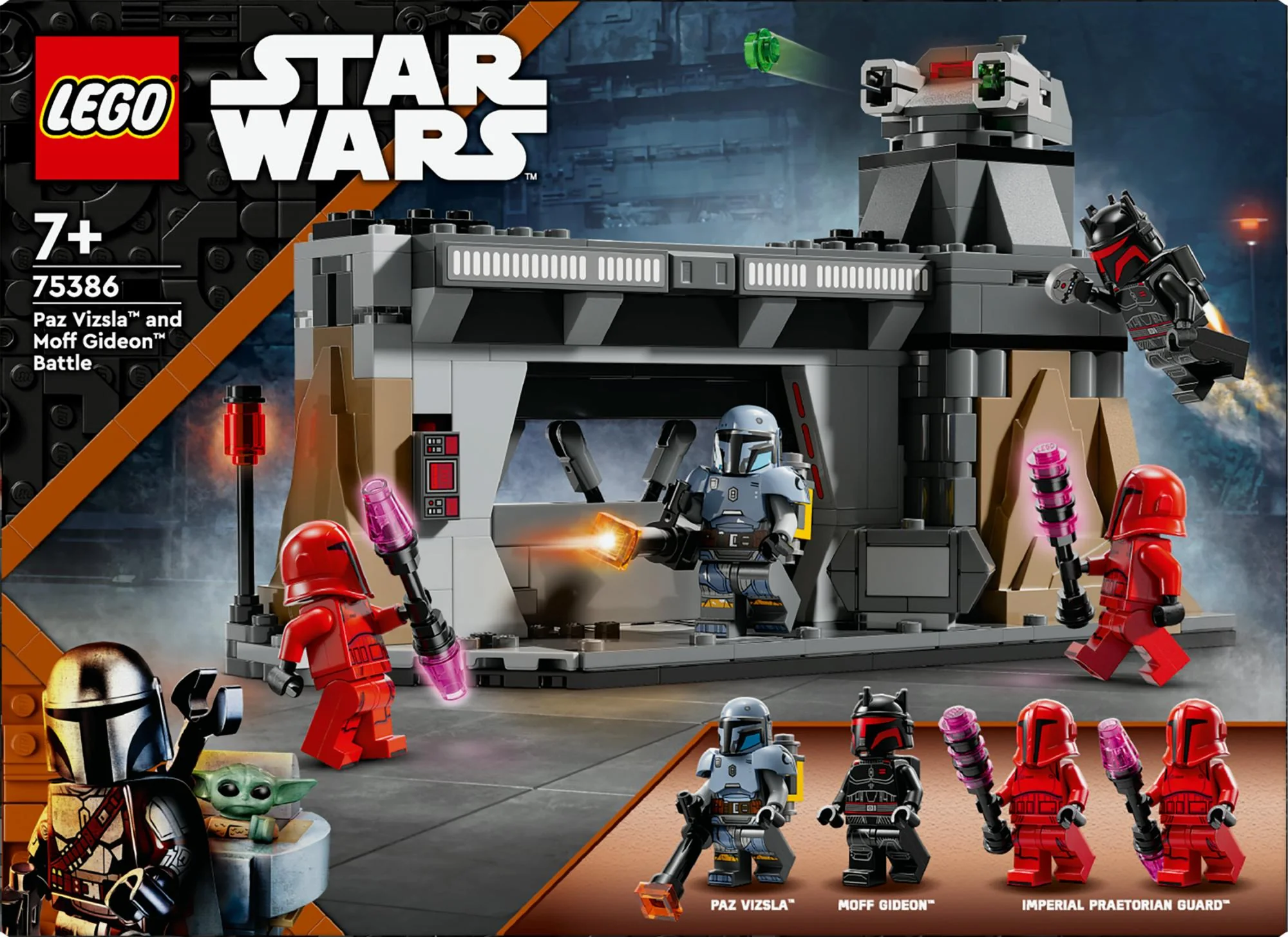 LEGO Star Wars - Paz Vizsla™ and Moff Gideon™ Battle (75386)