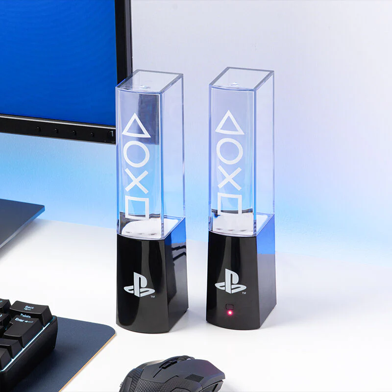 Playstation Symboler Dansende Lamper - 22 cm - 2 Pak