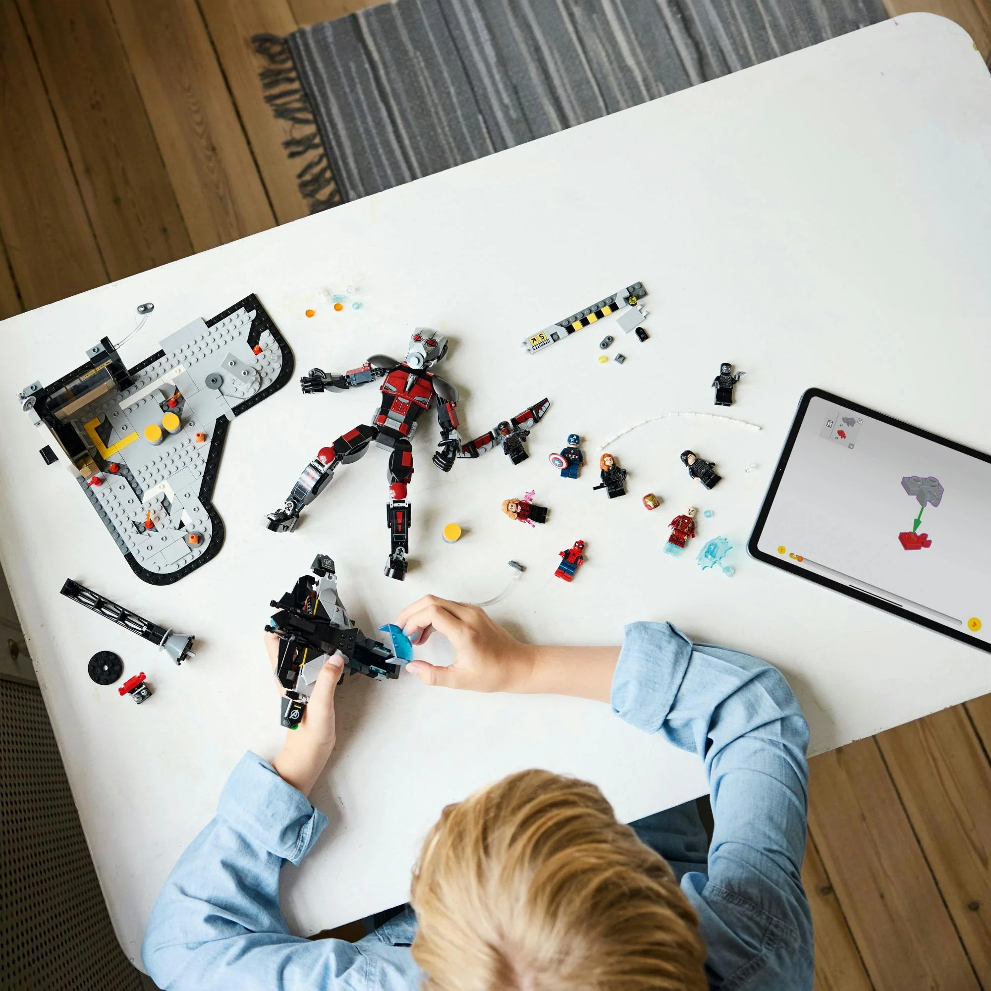 LEGO 76314 Marvel Super Heroes Captain America: Civil War Action Duel