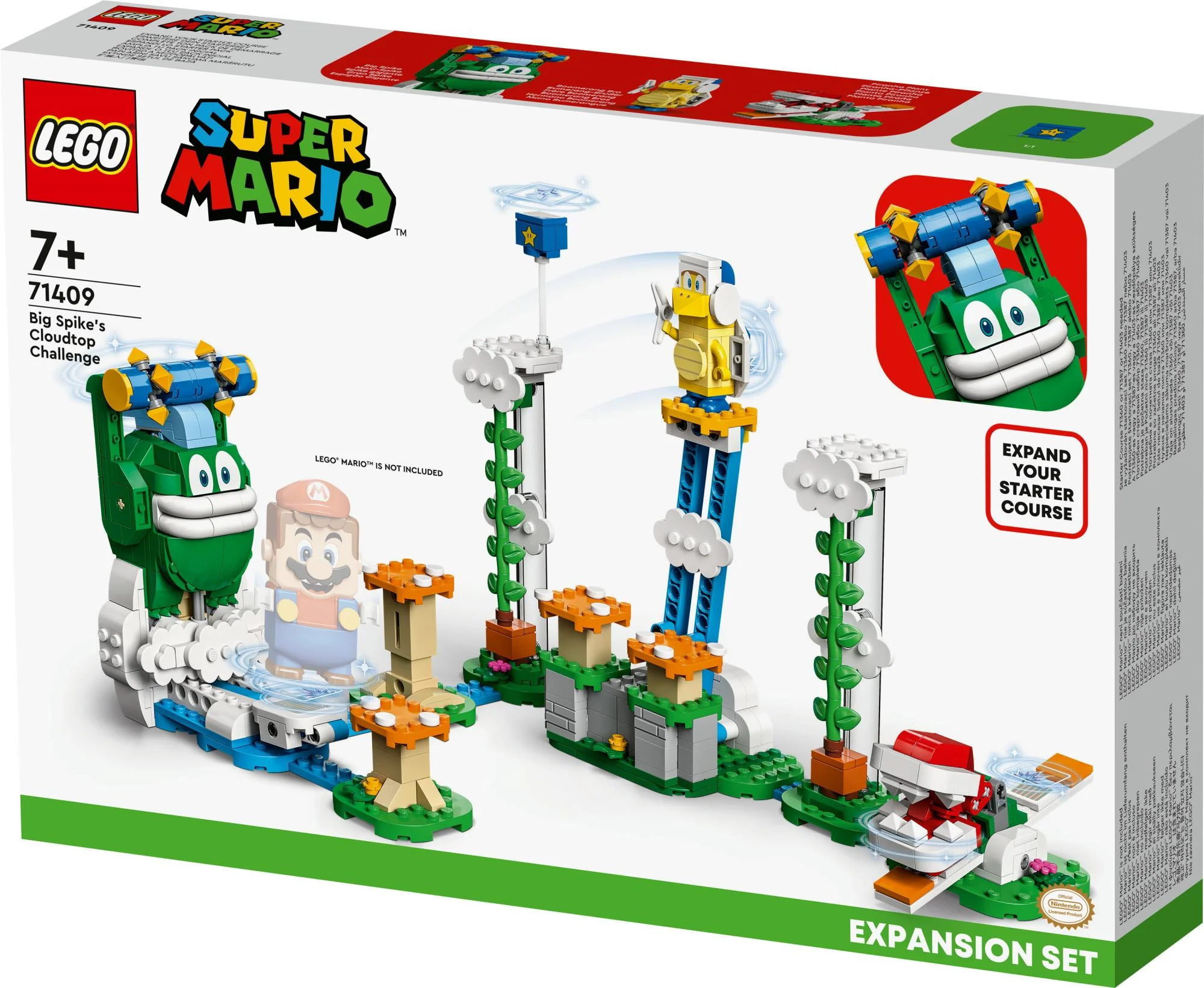 LEGO Super Mario - Big Spike's Cloudtop Challenge Expansion Set (71409)
