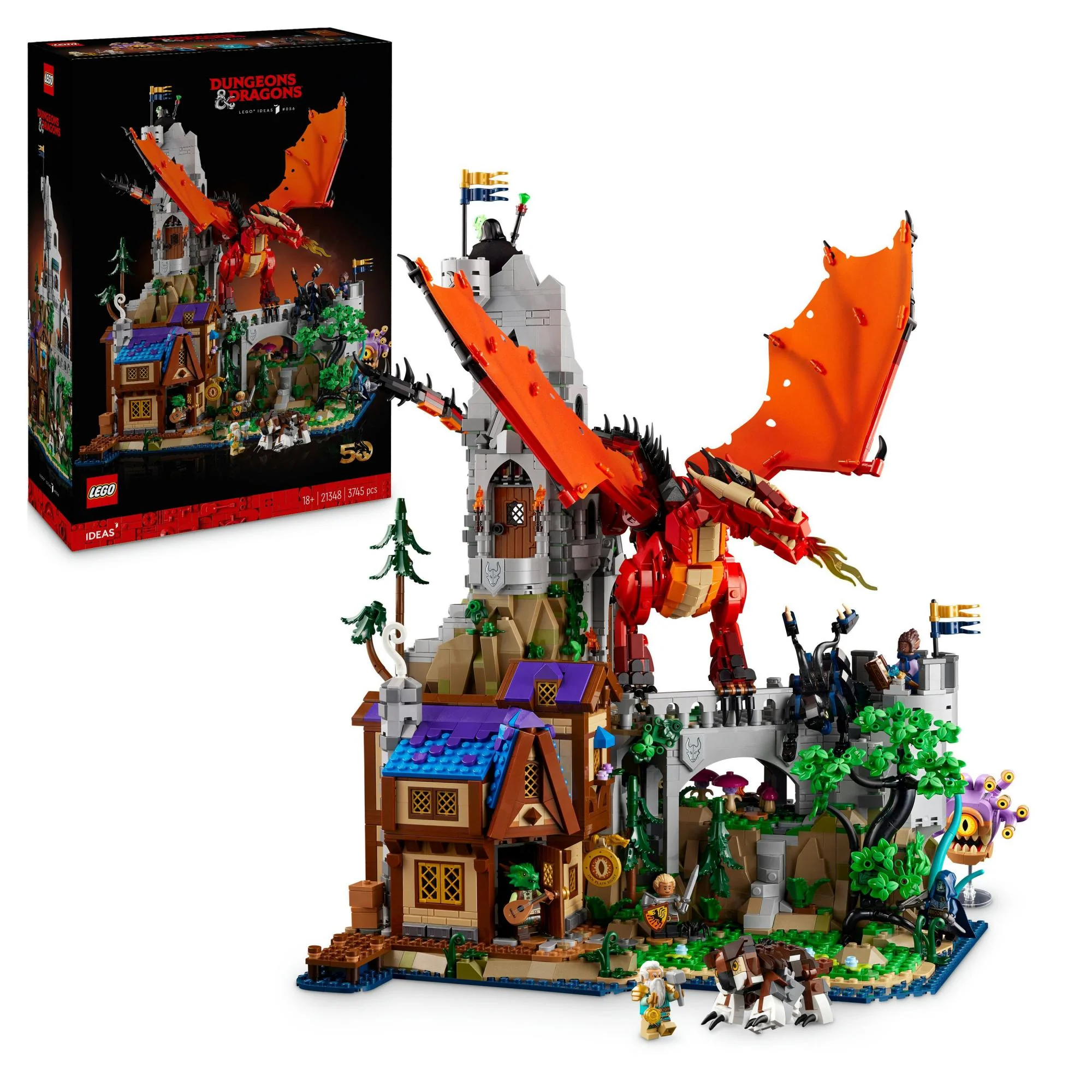 LEGO Ideas - Dungeons & Dragons: Red Dragon's Tale (21348.)