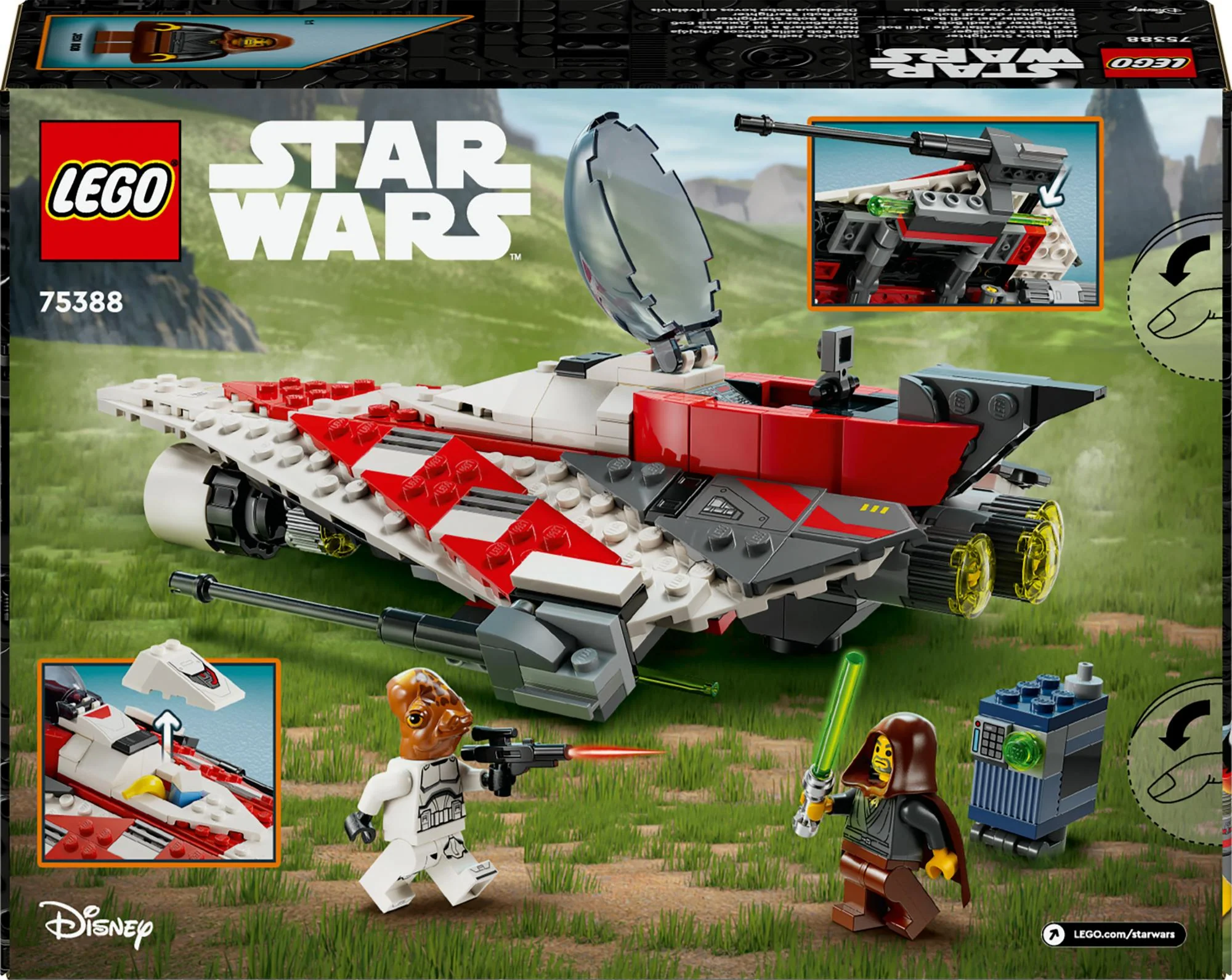 LEGO Star Wars - Jedi Bob's Starfighter(75388)