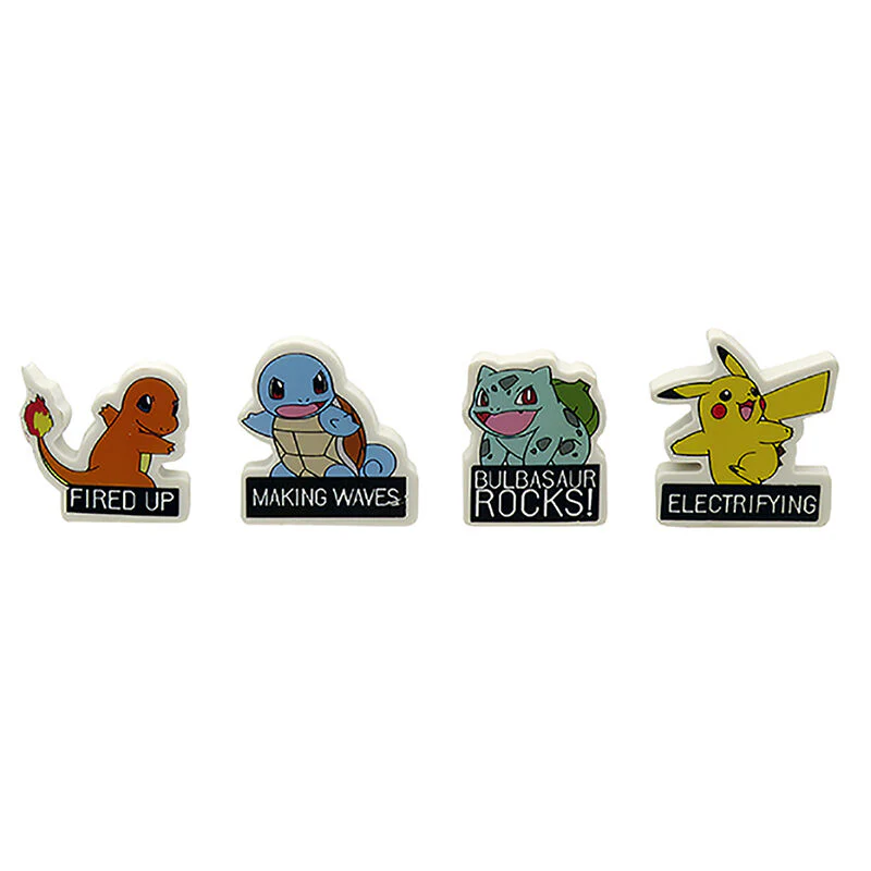 Pokémon Eraser Pack X4