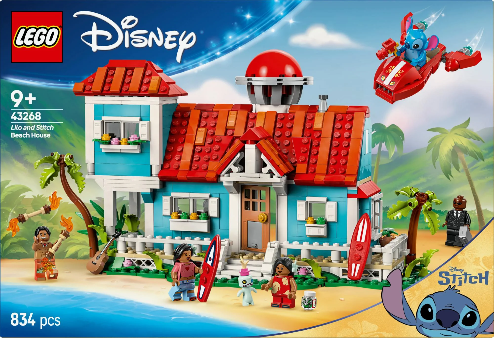 LEGO 43268 Disney Classic The Beach House from Lilo and Stitch