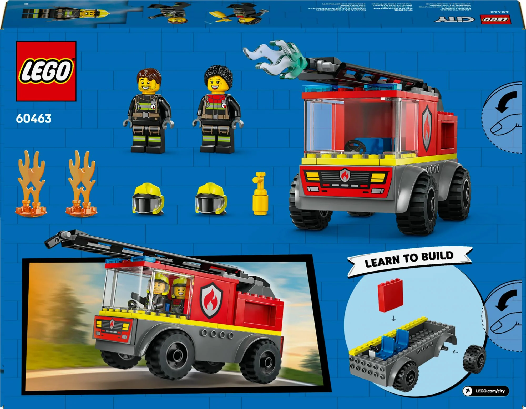 LEGO 60463 City Fire Ladder Vehicle