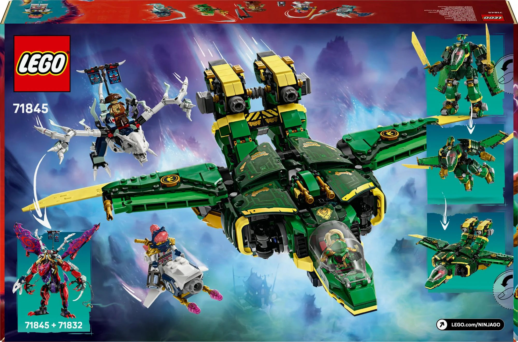 LEGO 71845 Ninjago Lloyd's Jet Mech