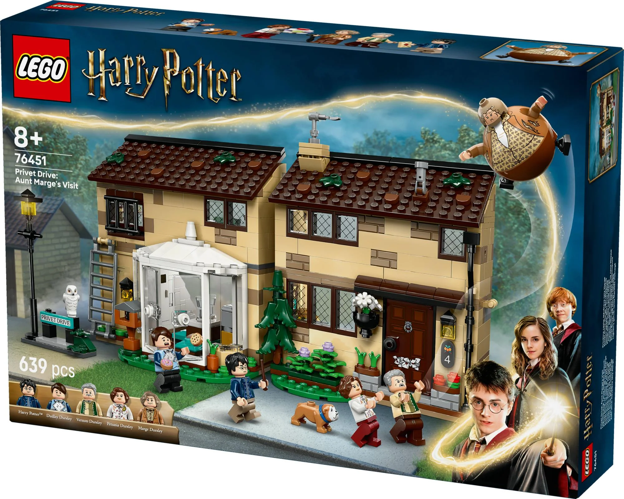 LEGO 76451 Harry Potter Privet Drive: Aunt Marge's Visit
