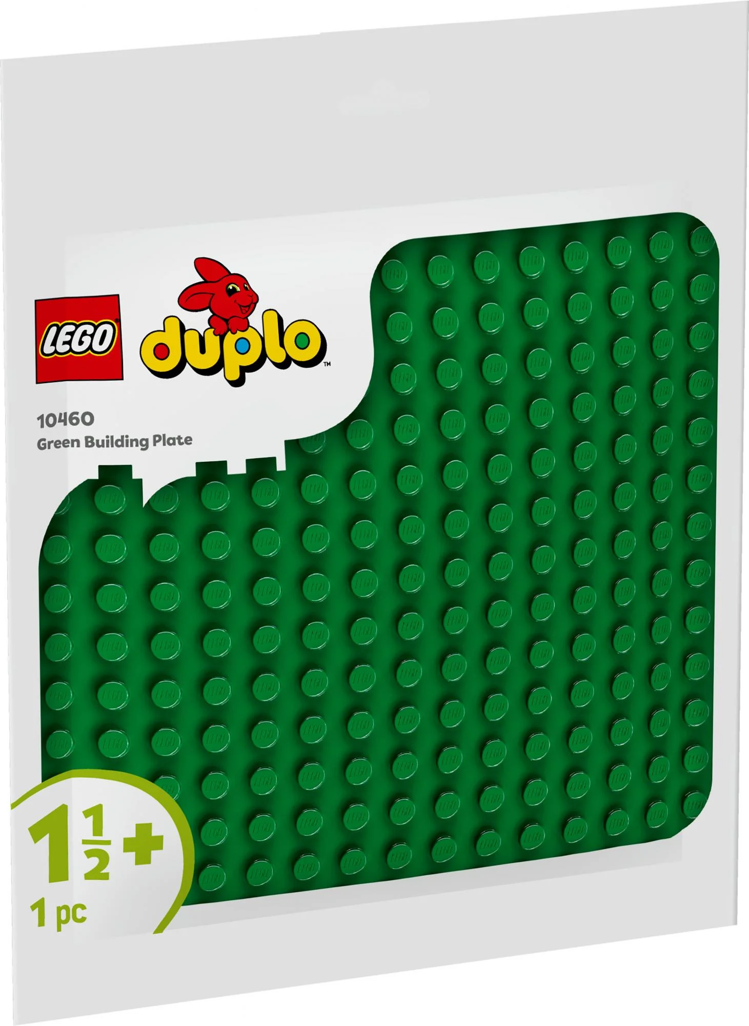 LEGO 10460 DUPLO building plate in green
