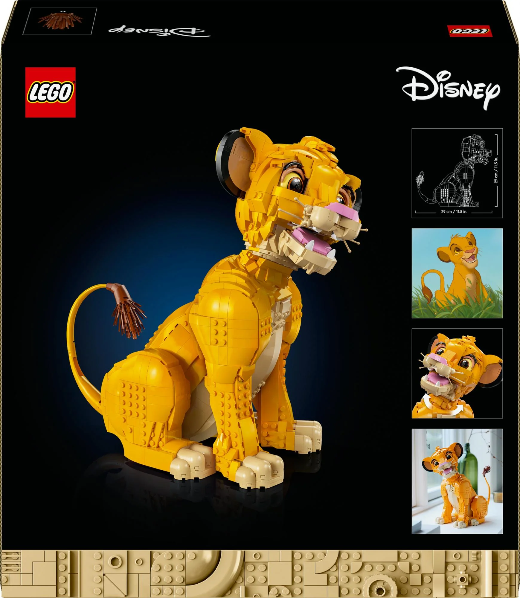 LEGO 43247 Disney Simba. The Young Lion King