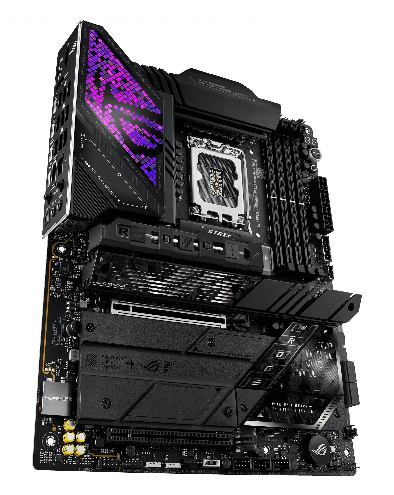 ASUS ROG STRIX Z890-E GAMING WIFI ATX LGA1851 sokkel Intel Z890