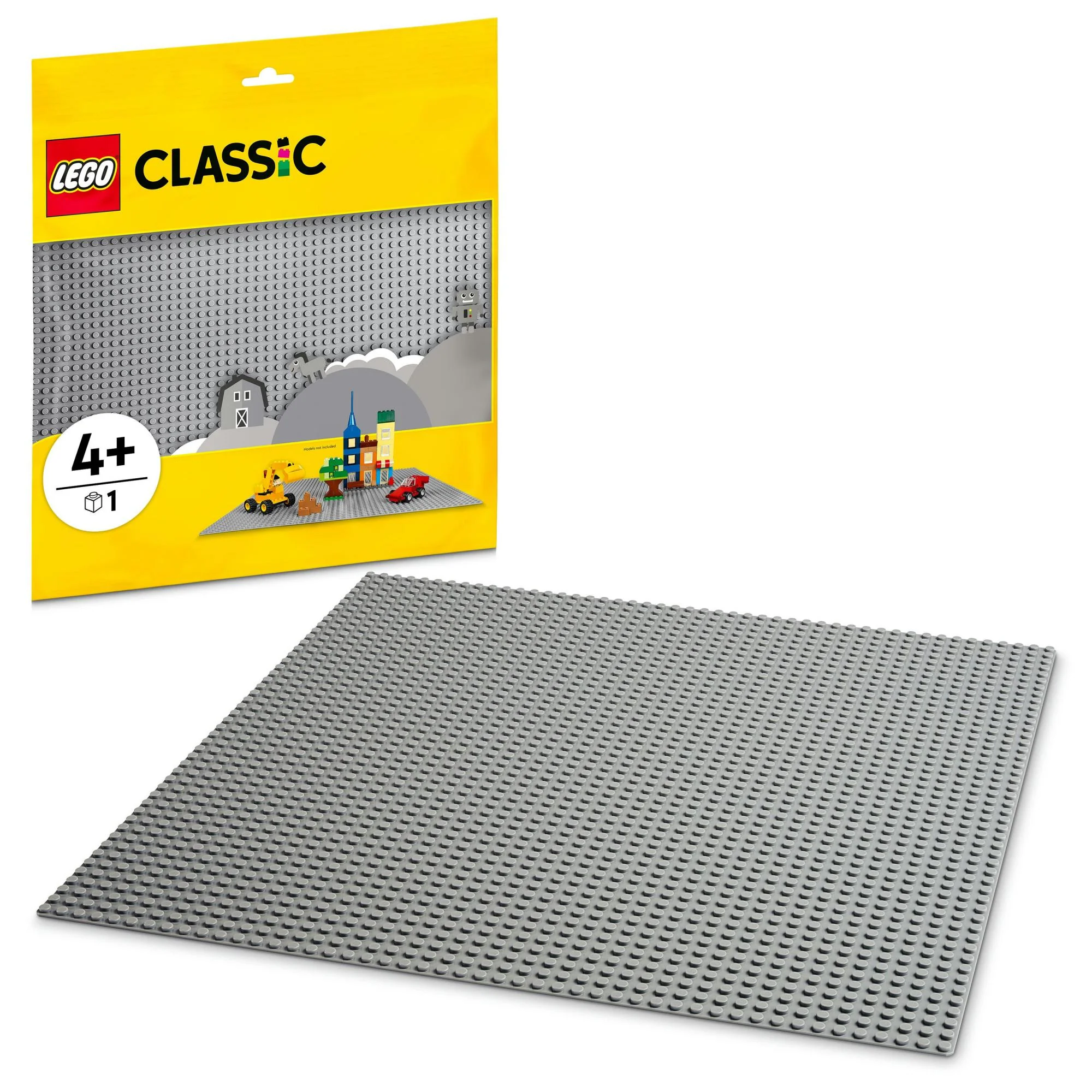 LEGO Classic - Grå Basisplade (11024)
