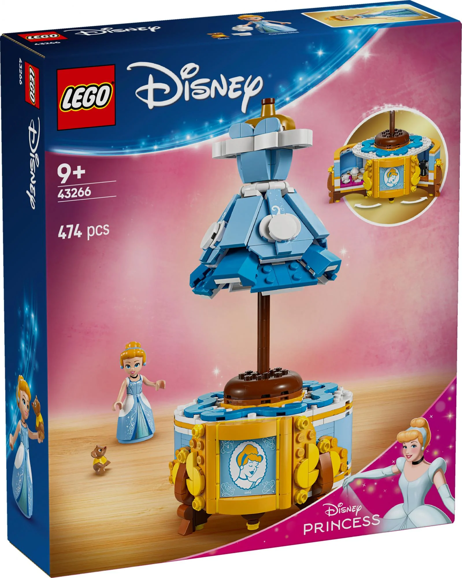 LEGO 43266 Disney Princess Cinderella's Dress