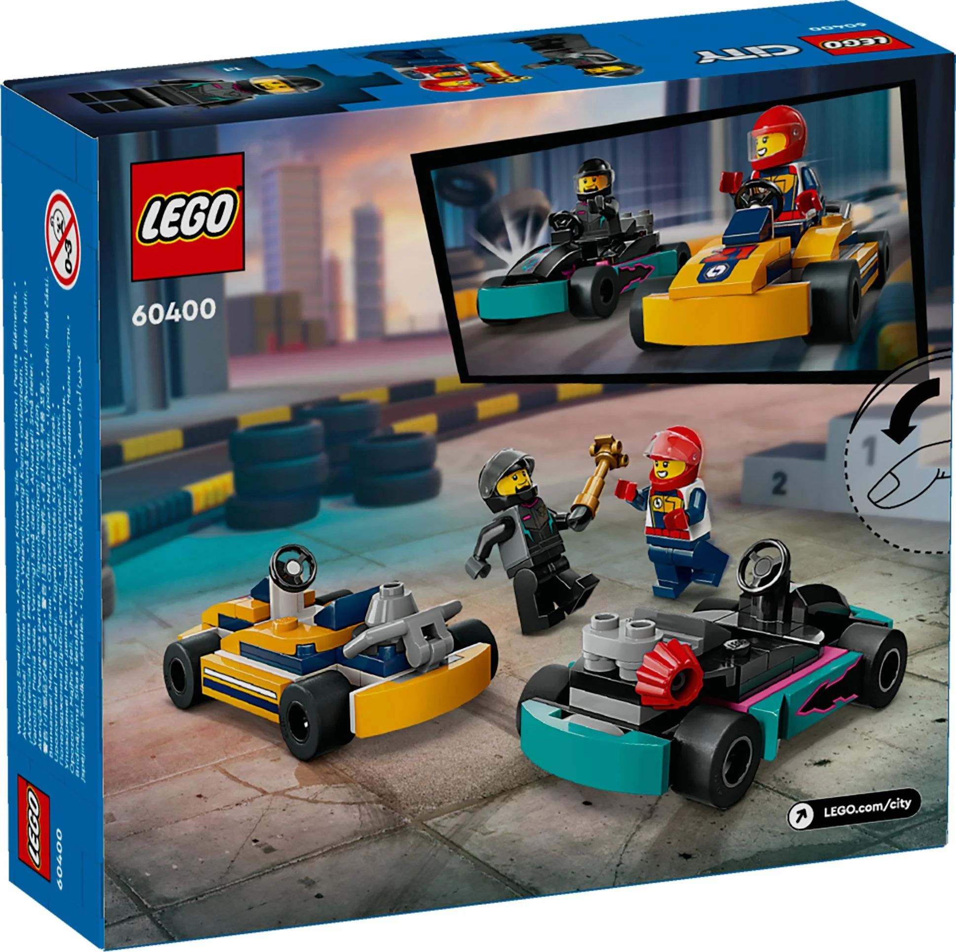LEGO 60400 City Go-Karts with Racers
