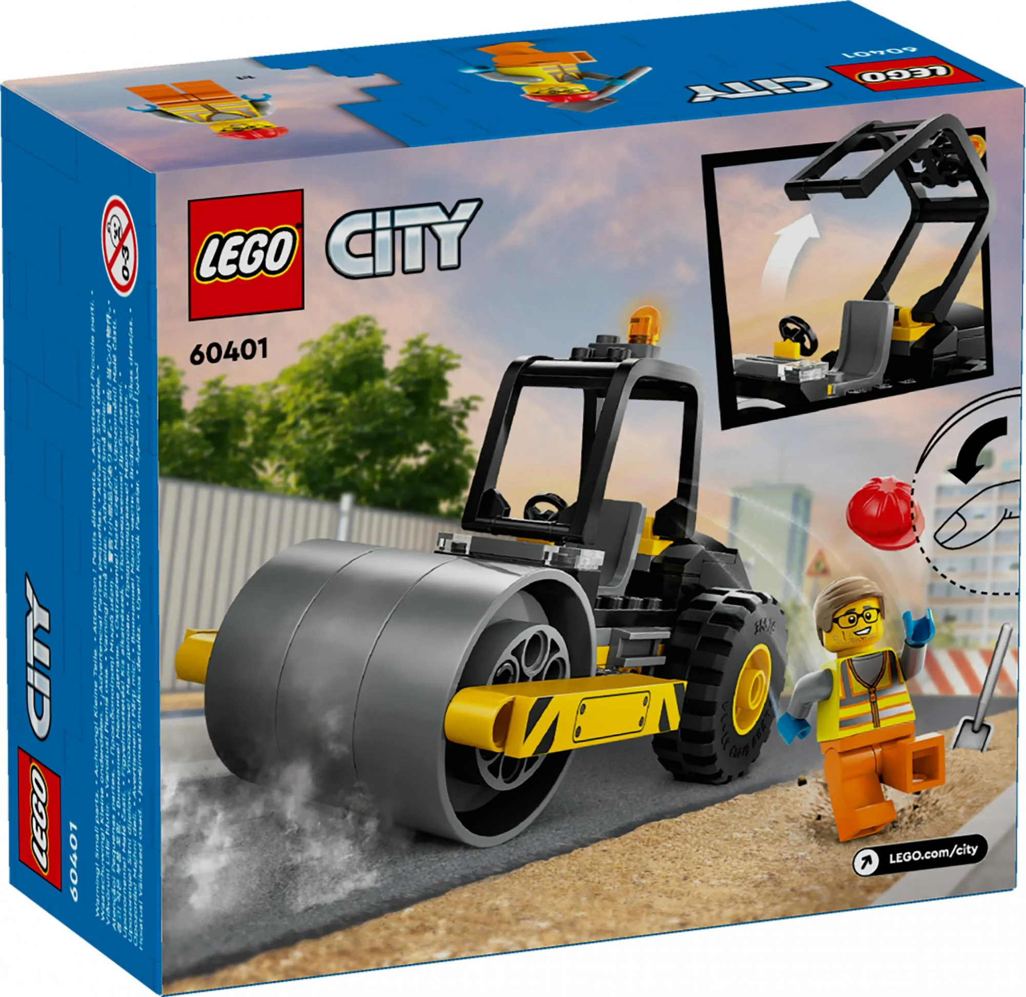 LEGO 60401 City Road Roller