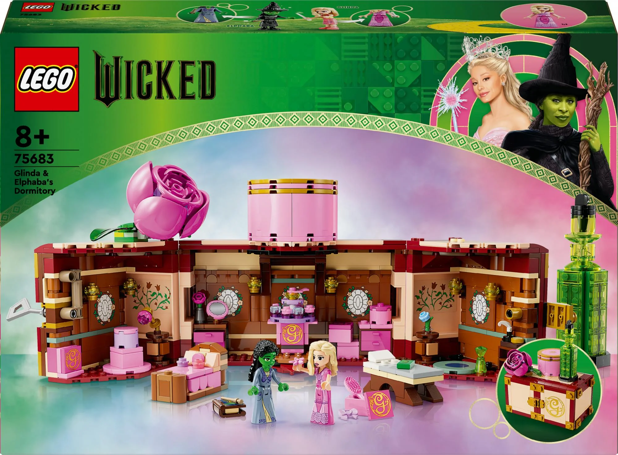 LEGO 75683 Wicked Glinda and Elphaba's Dormitory