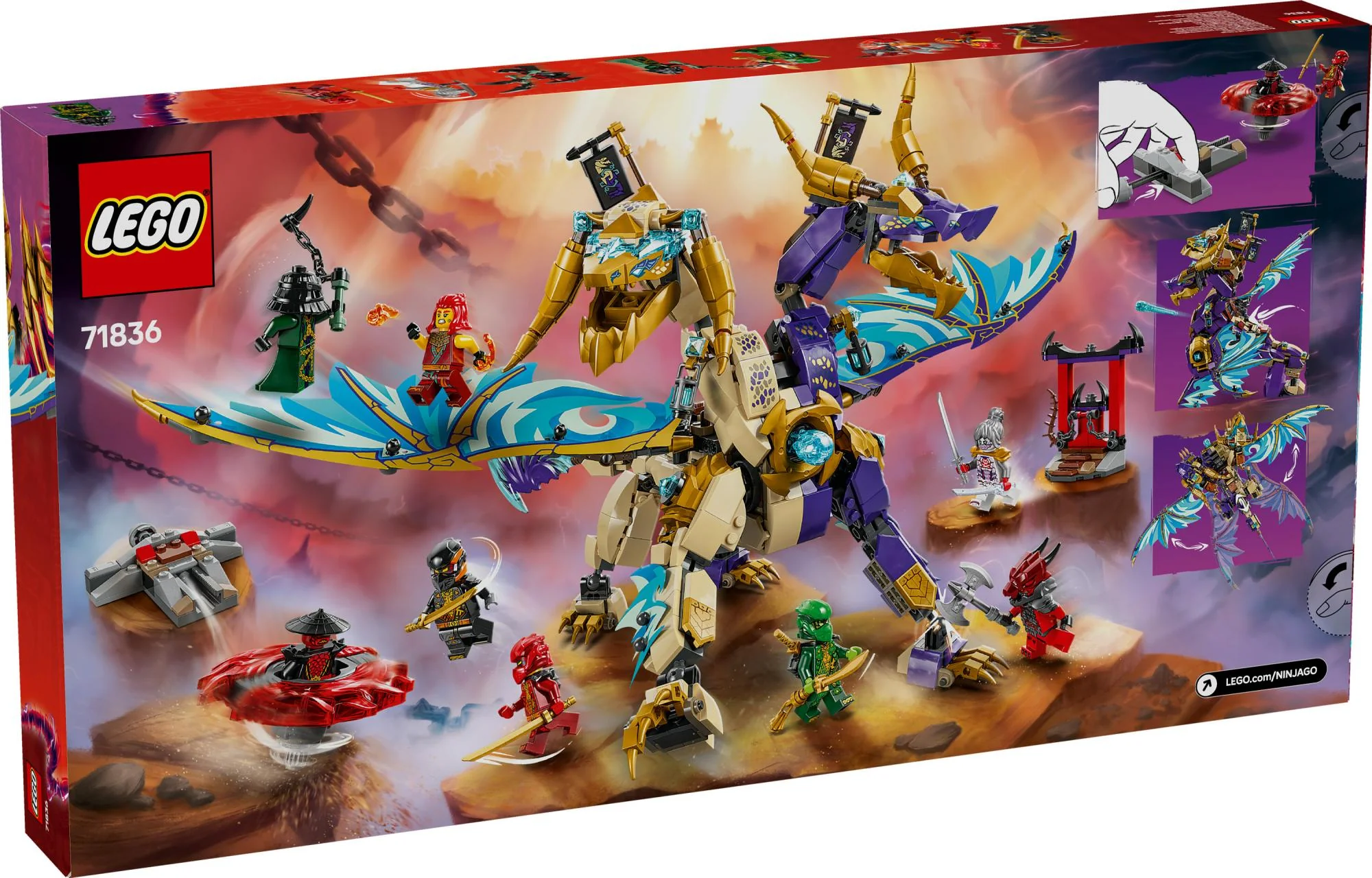 LEGO 71836 Ninjago Arc Dragon