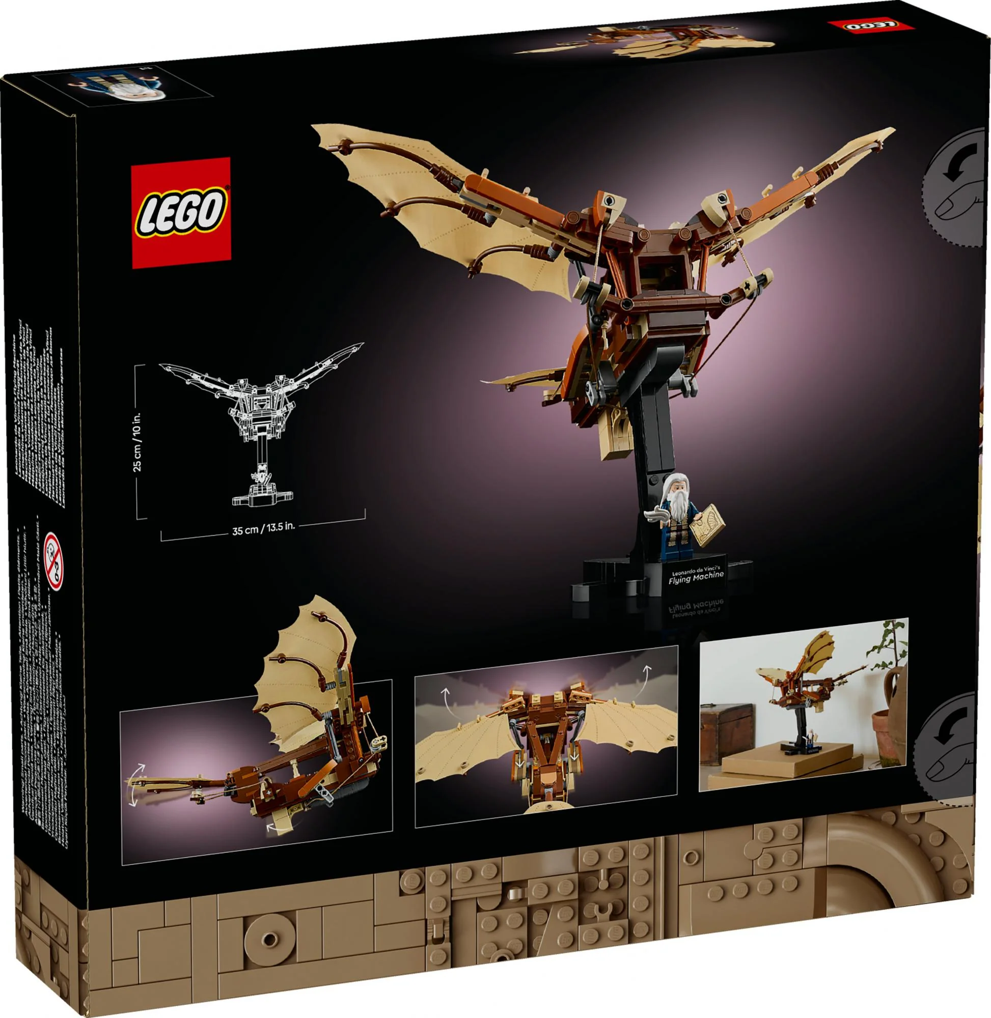 LEGO 10363 Icons Leonardo da Vinci's Flying Machine