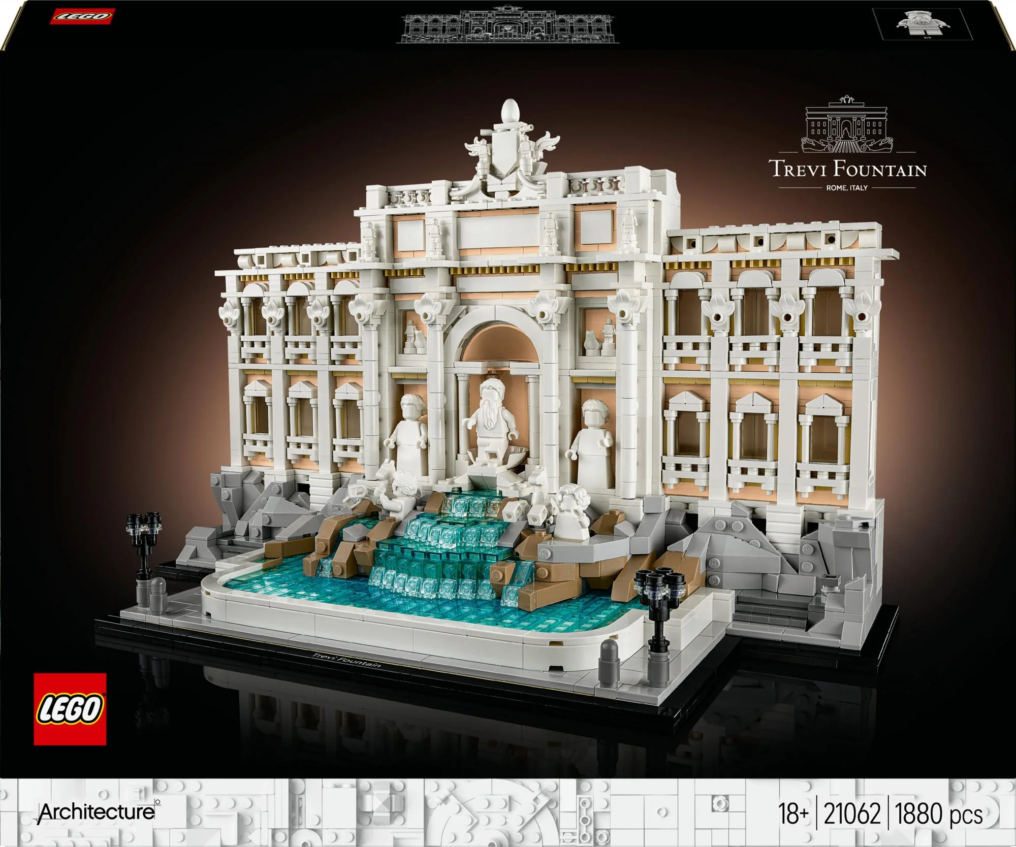 LEGO 21062 Architecture Trevi Fountain
