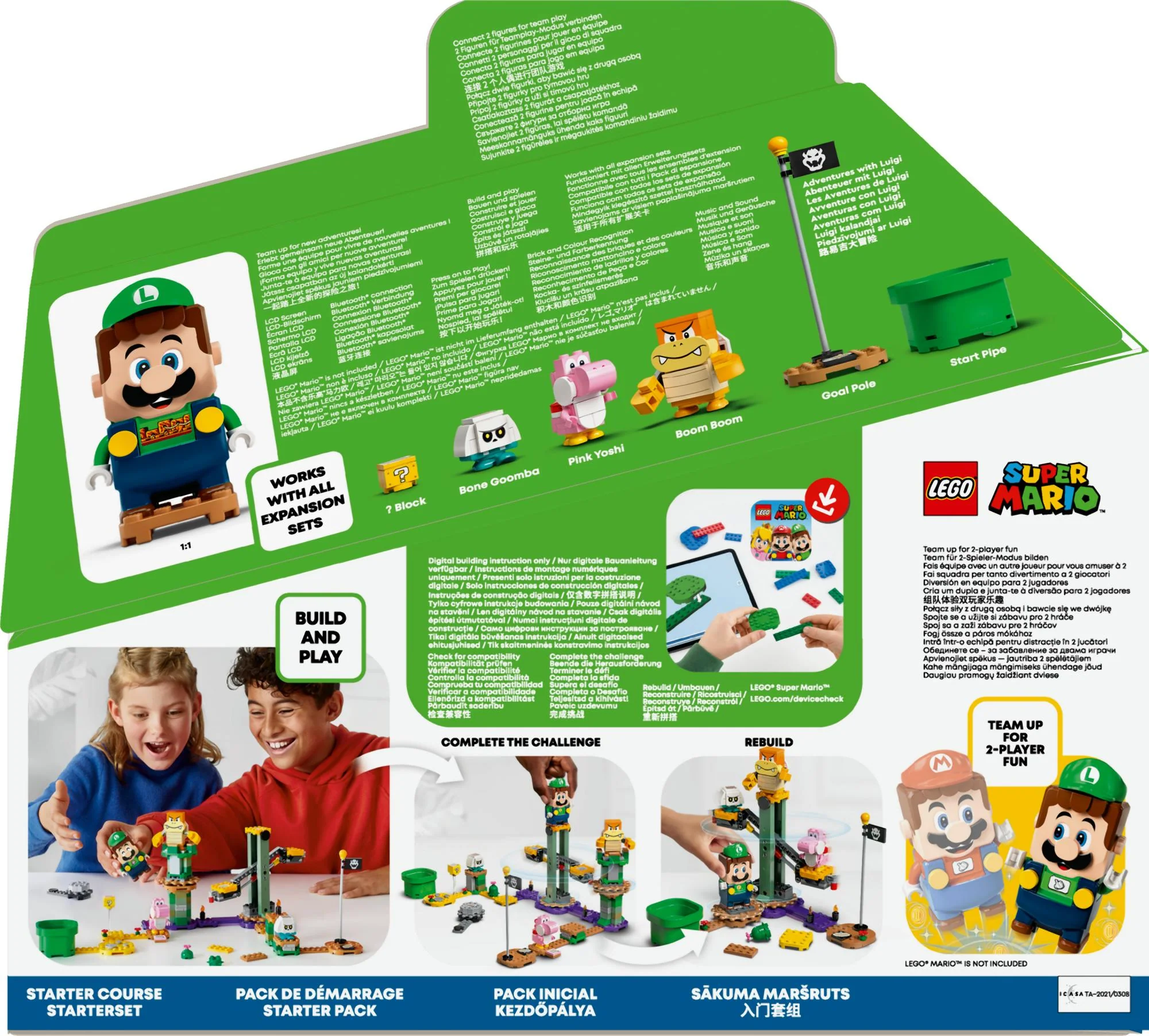 LEGO Super Mario - Adventure with Luigi runway (71387)