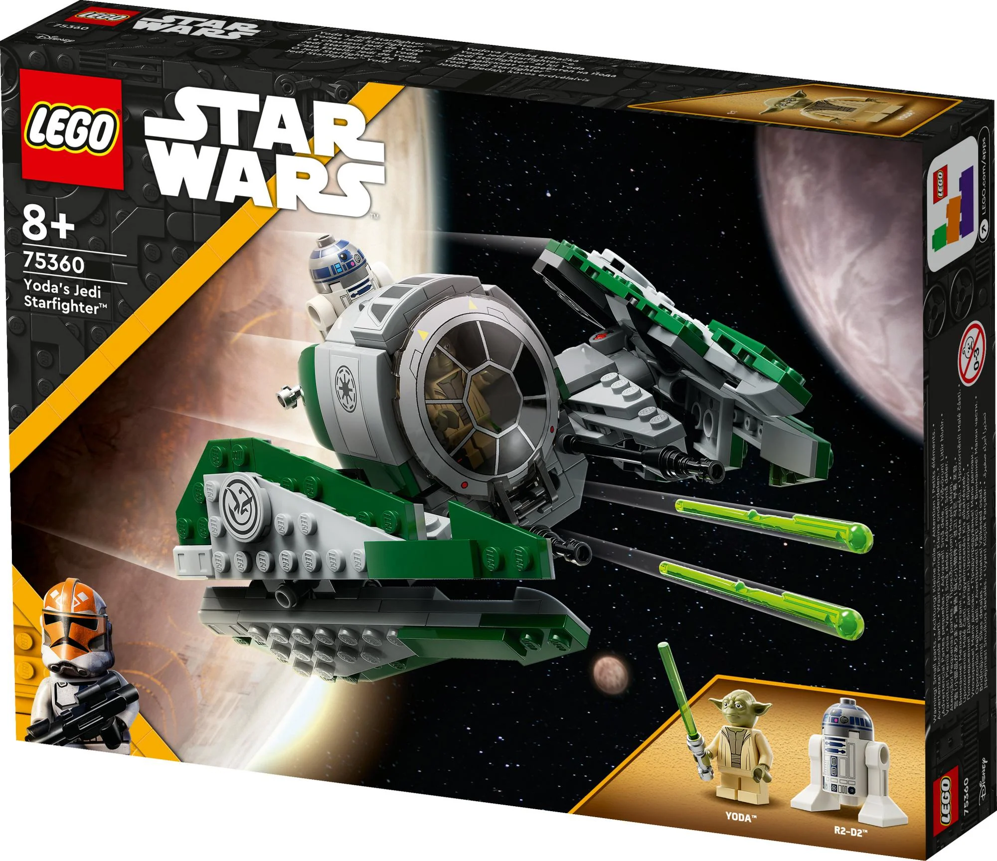 LEGO Star Wars - Yoda's Jedi Starfighter™ (75360)