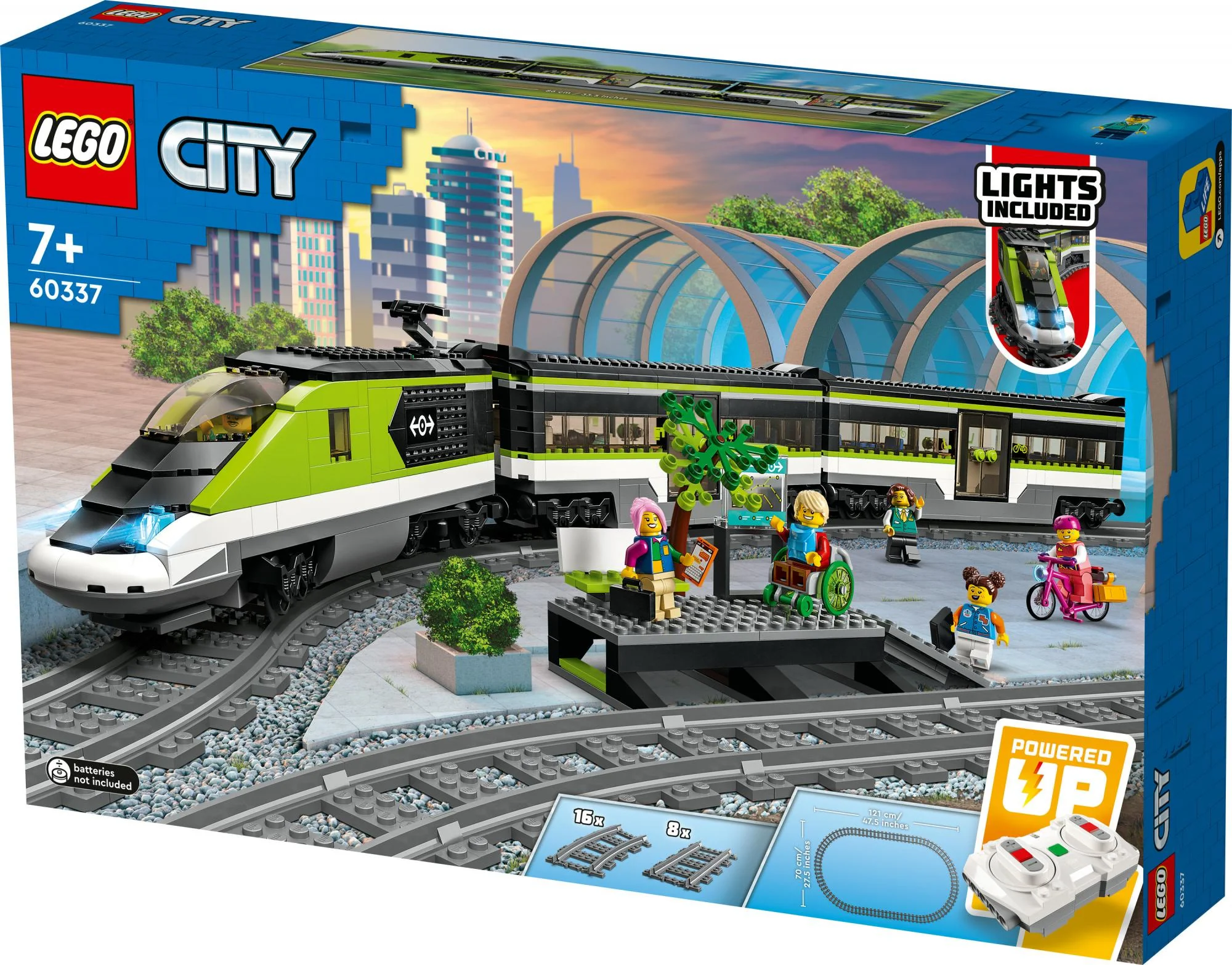 LEGO 60337 City Passenger Bullet Train