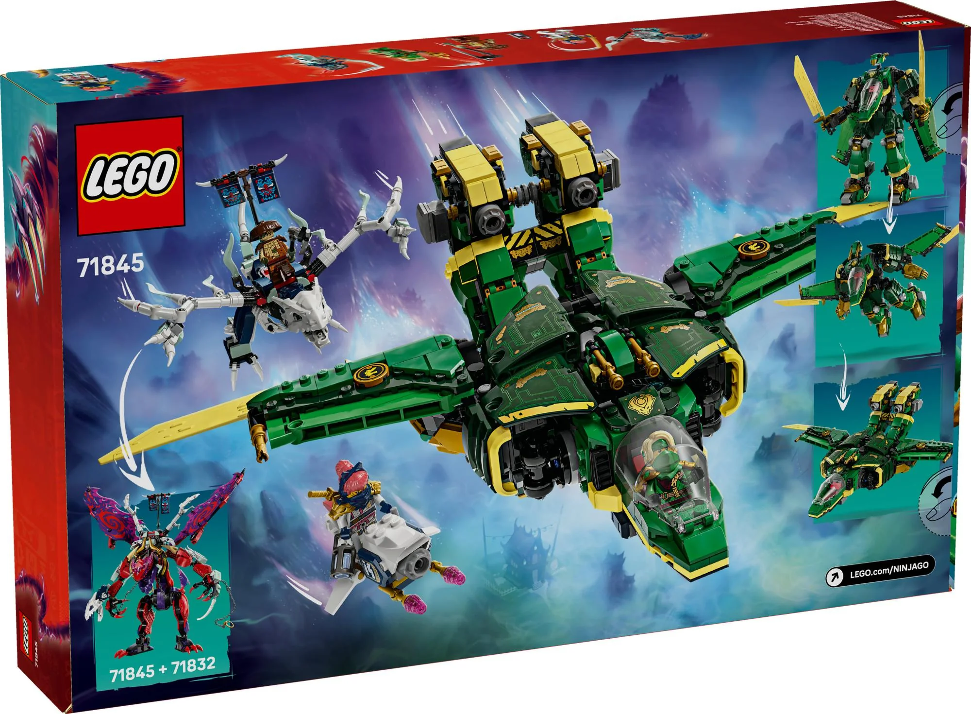 LEGO 71845 Ninjago Lloyd's Jet Mech