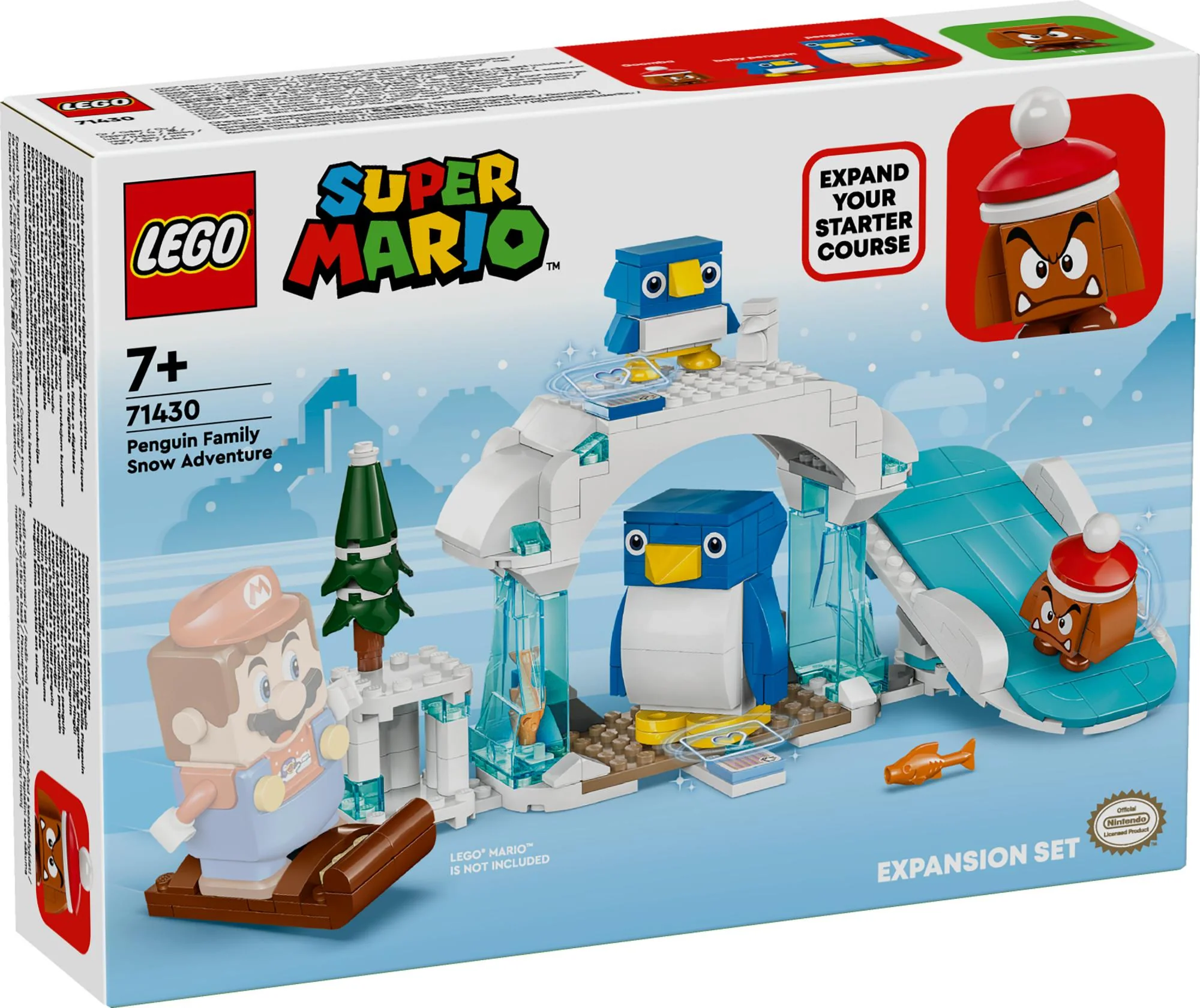 LEGO Super Mario - Penguin Family Snow Adventure Expansion Set (71430)