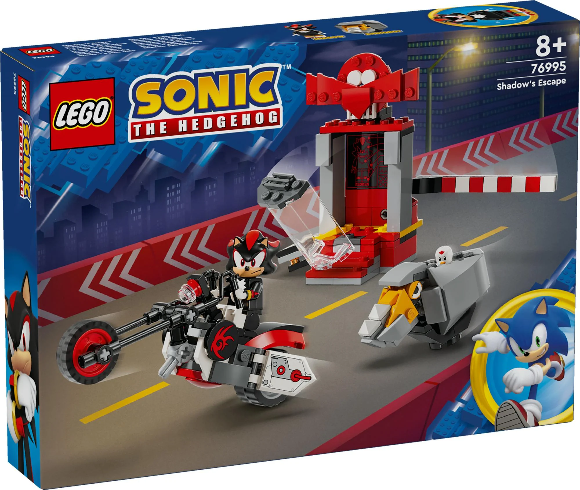 LEGO 76995 Sonic the Hedgehog Shadow the Hedgehog Escape