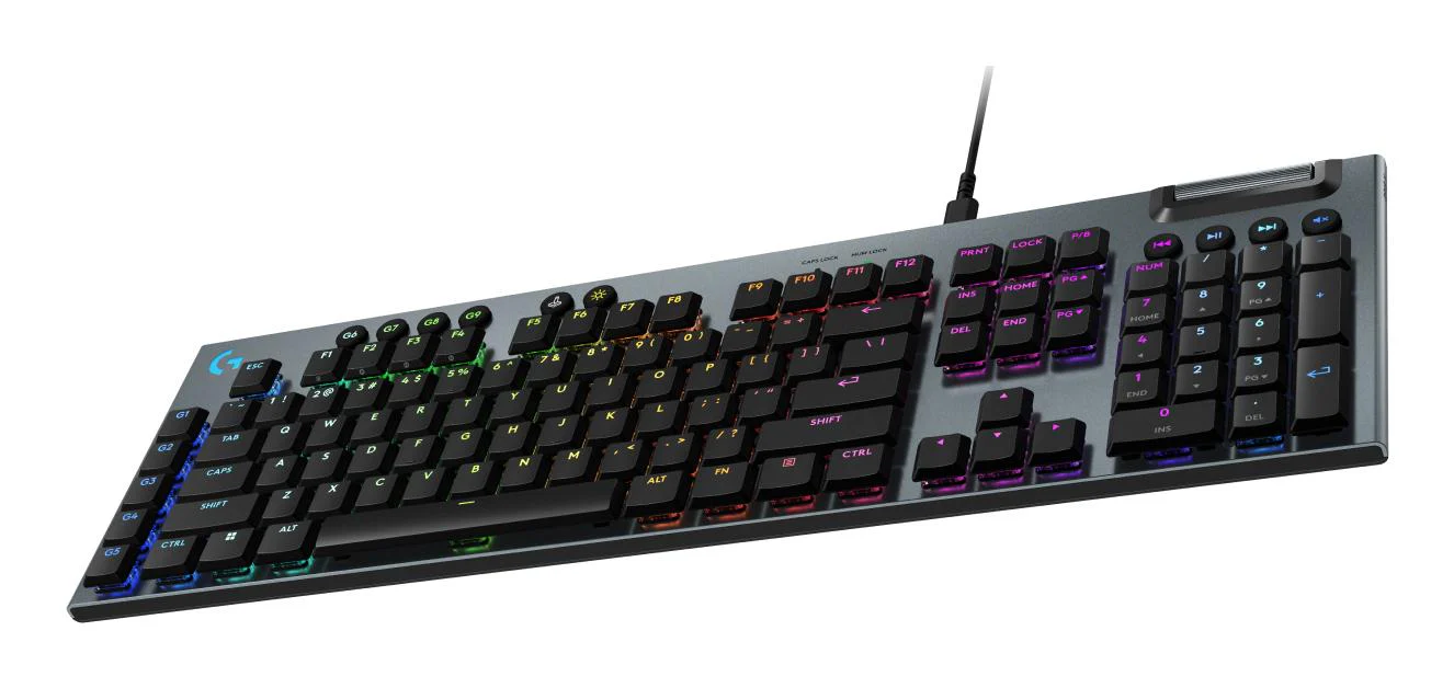 Logitech - G915 X Low-Profle Wired Gaming Keyboard