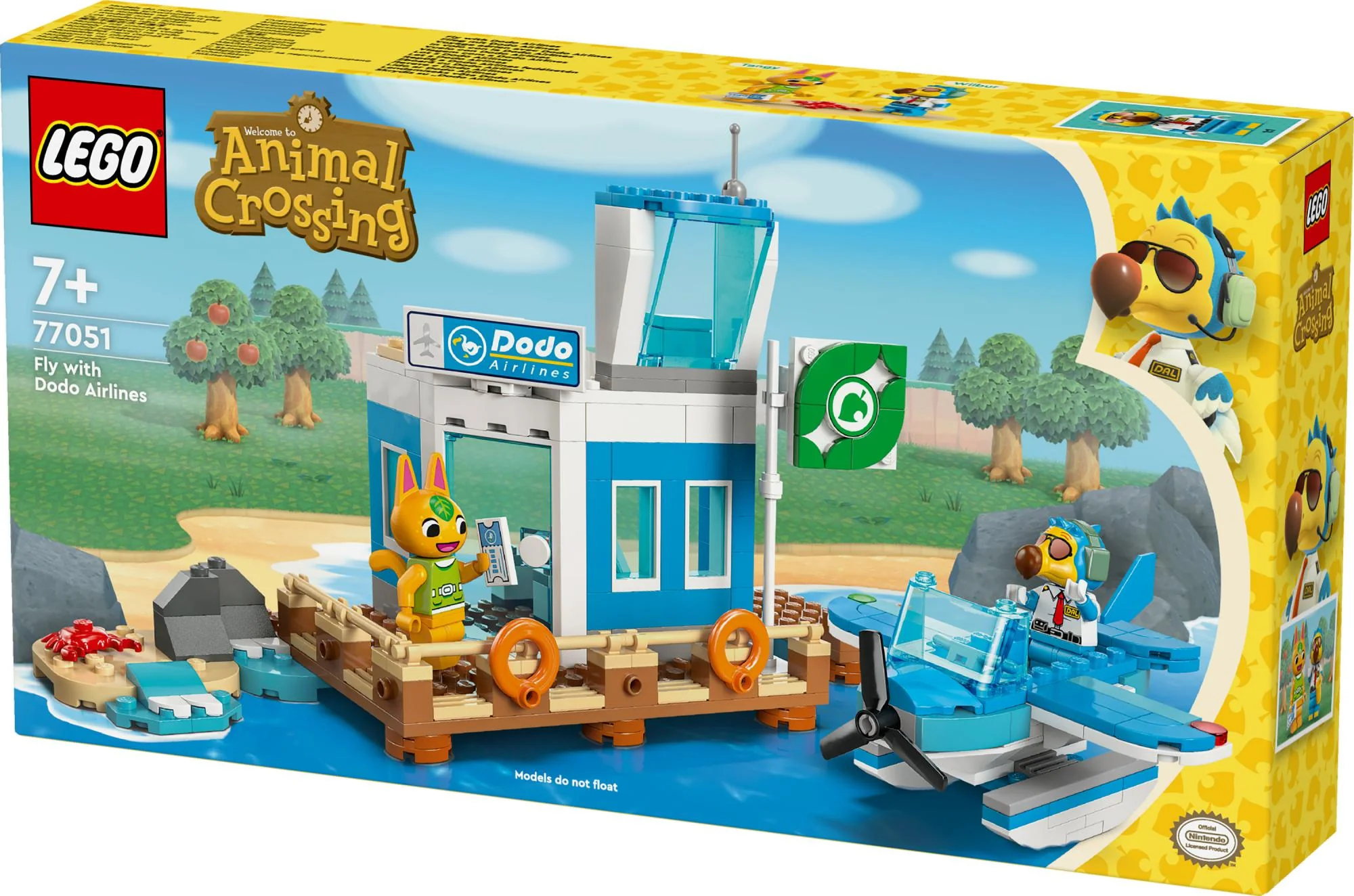 LEGO - Animal Crossing - Fly med Dodo Airlines (77051)