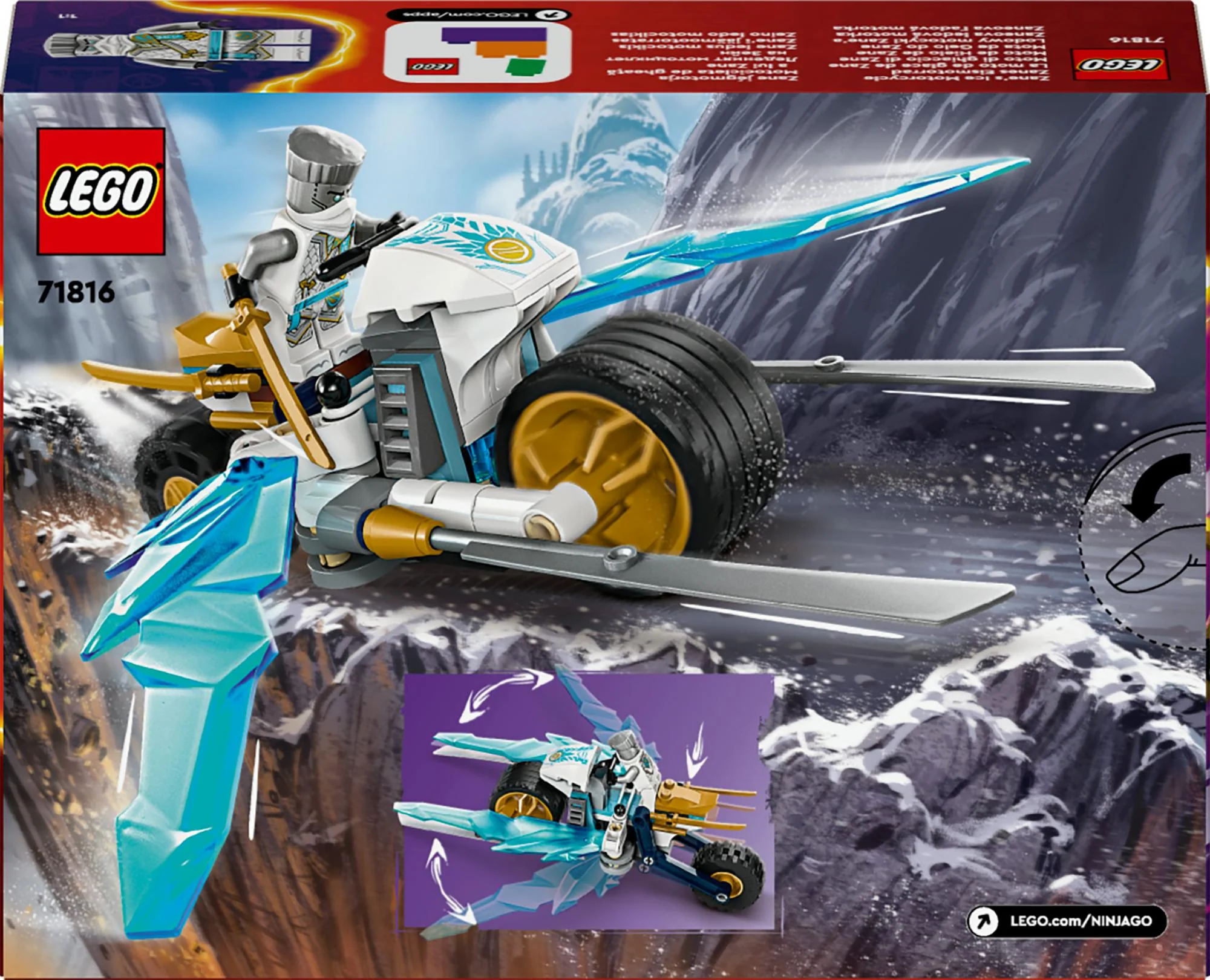 LEGO 71816 Ninjago Zane's Ice Bike