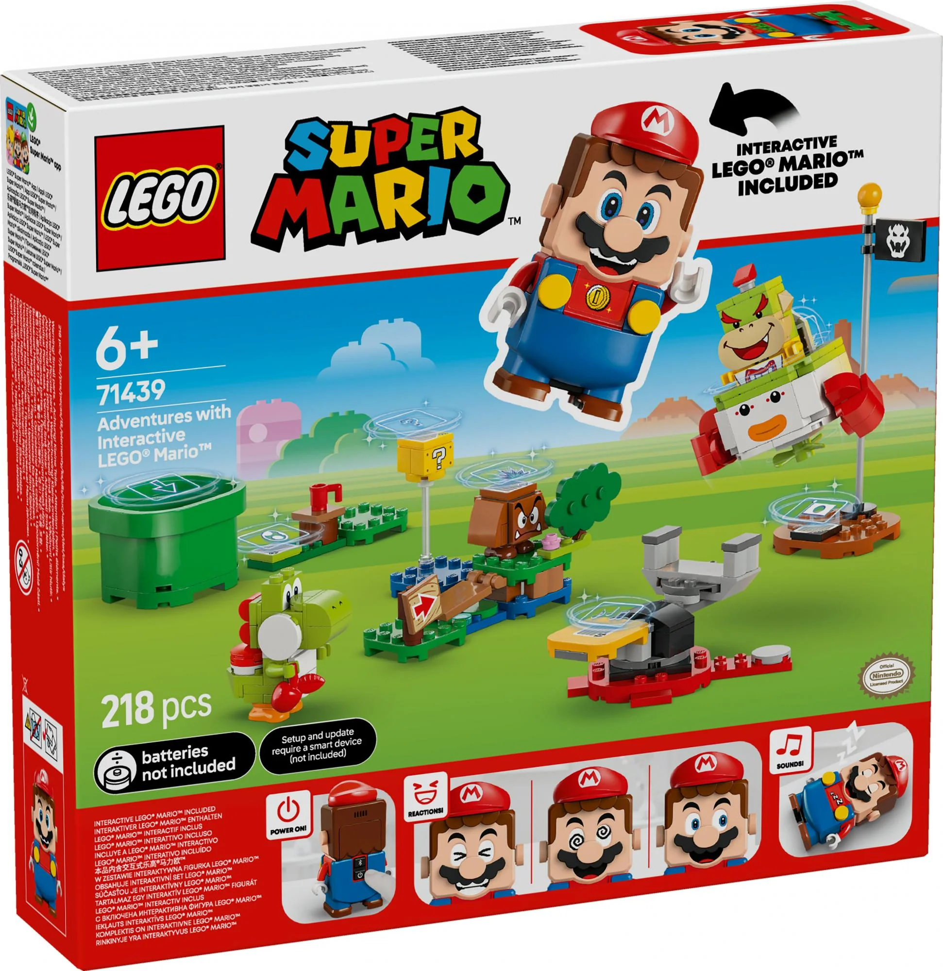 LEGO 71439 Super Mario Adventures with Interactive LEGO Mario