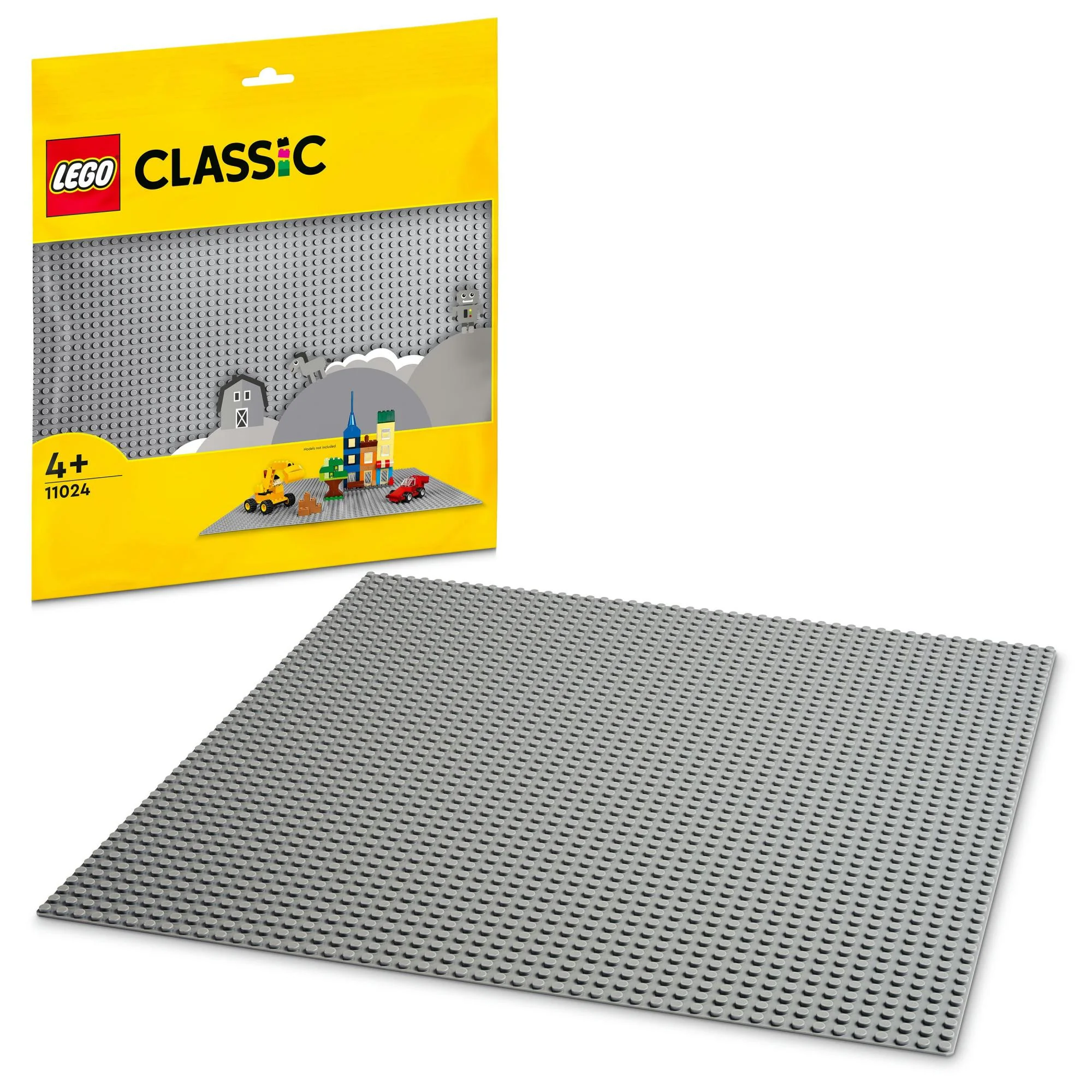 LEGO Classic - Grå Basisplade (11024)